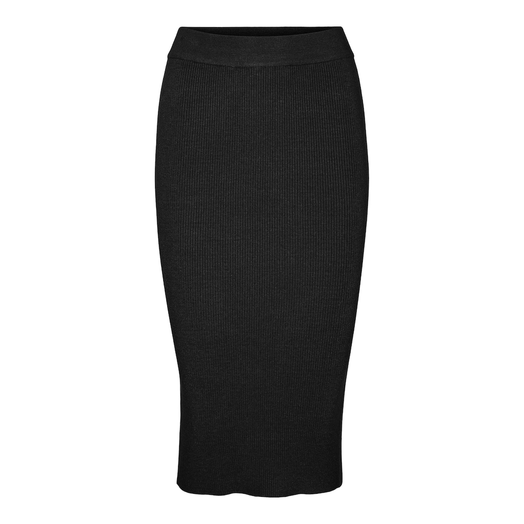 Vero Moda Strickrock »VMKARIS HW BELOWKNEE SKIRT GA BOO«