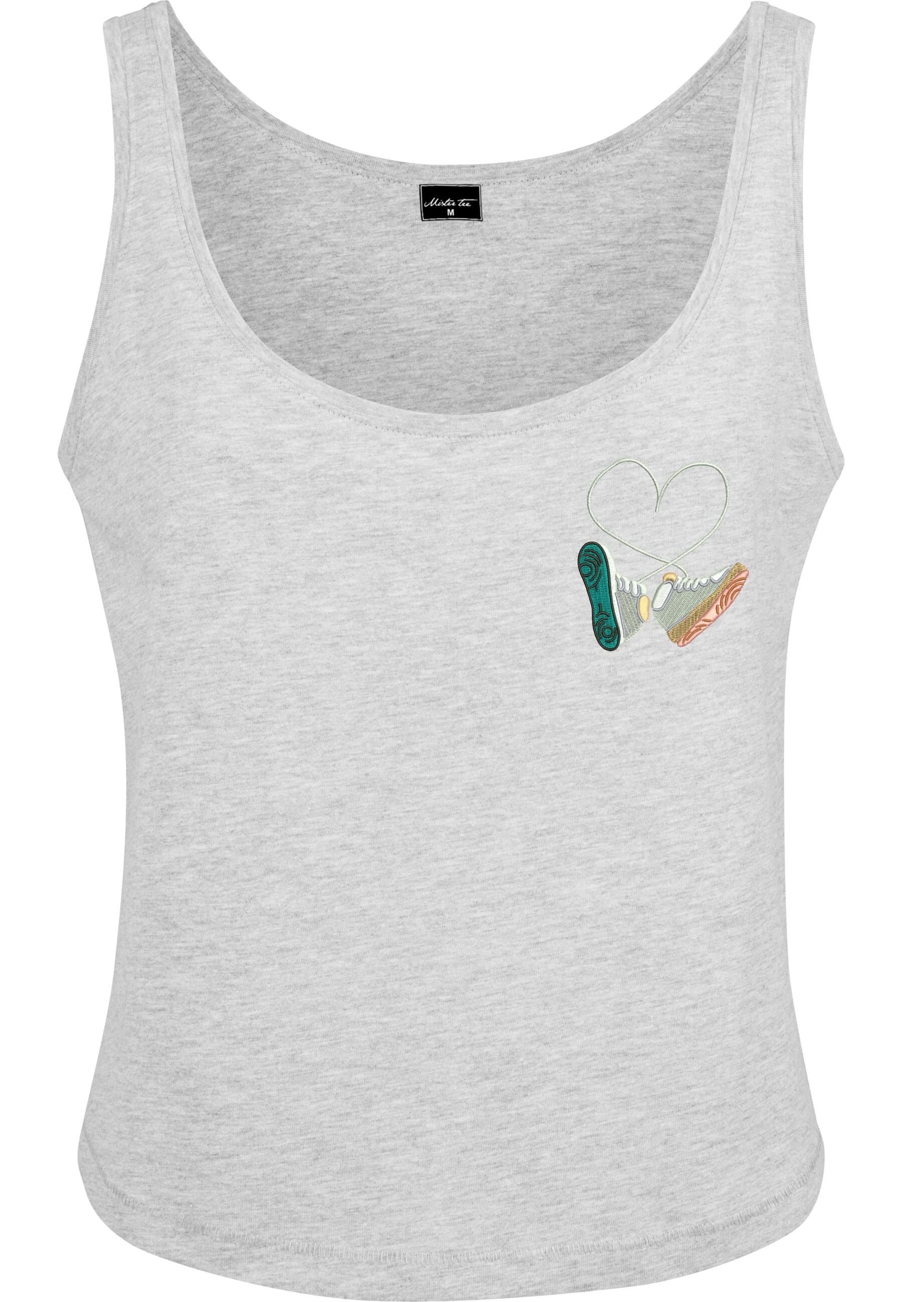 MisterTee Muskelshirt »MisterTee Damen Ladies Kicks Love EMB Tank«