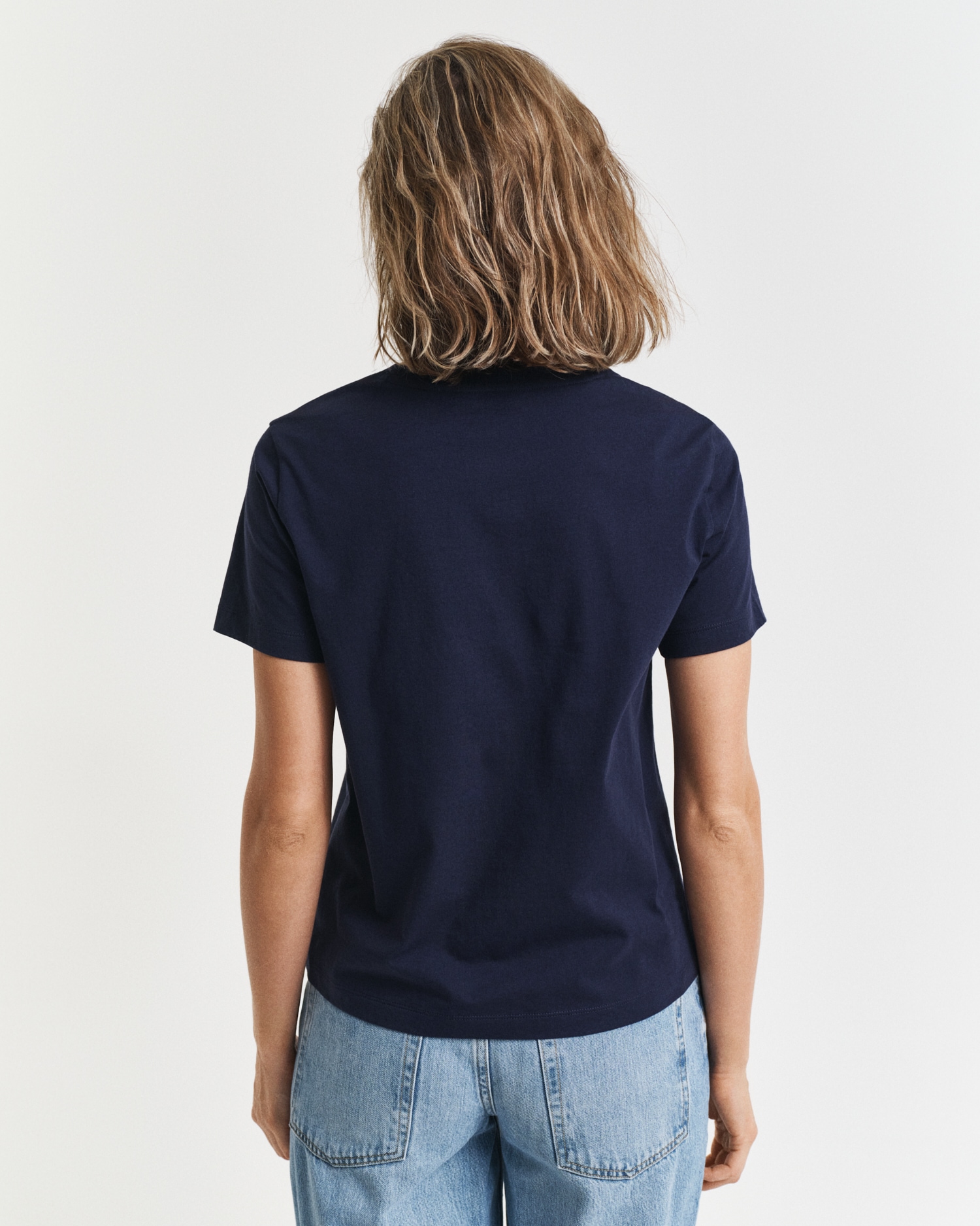 Gant T-Shirt »REG ARCHIVE SHIELD SS T-SHIRT« Stickerei, Rundhals,