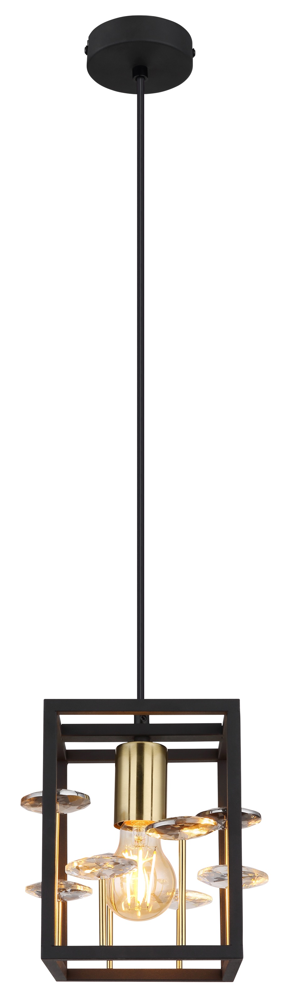 GLOBO LIGHTING Hängeleuchte »LISBON« E27 1 Stk. Hängelampe/Pendelleuchte/Esszimmer/Wohnzimmer/Esstisch