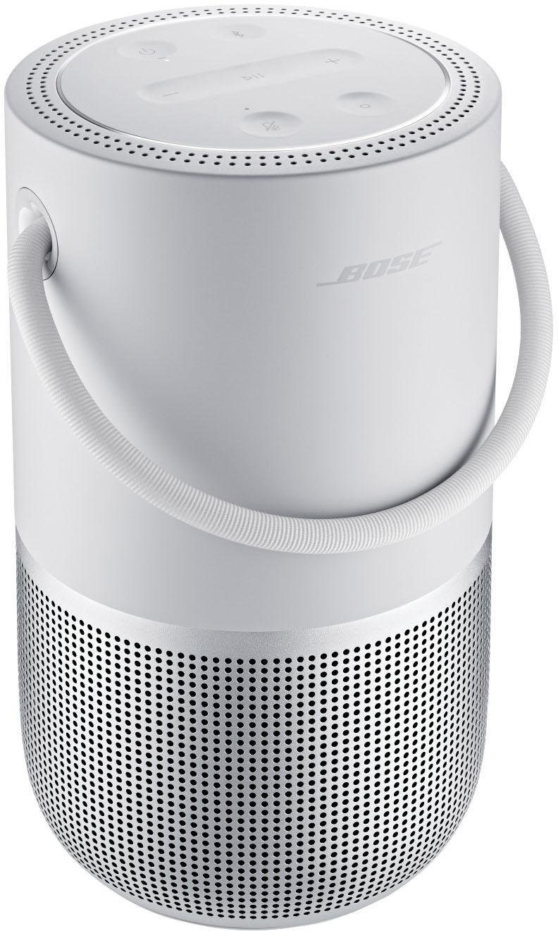 Bose Bluetooth-Lautsprecher »Portable Home Speaker«, AirPlay 2, wasserabweisend, kraftvoller 360°-Klang, Multiroom