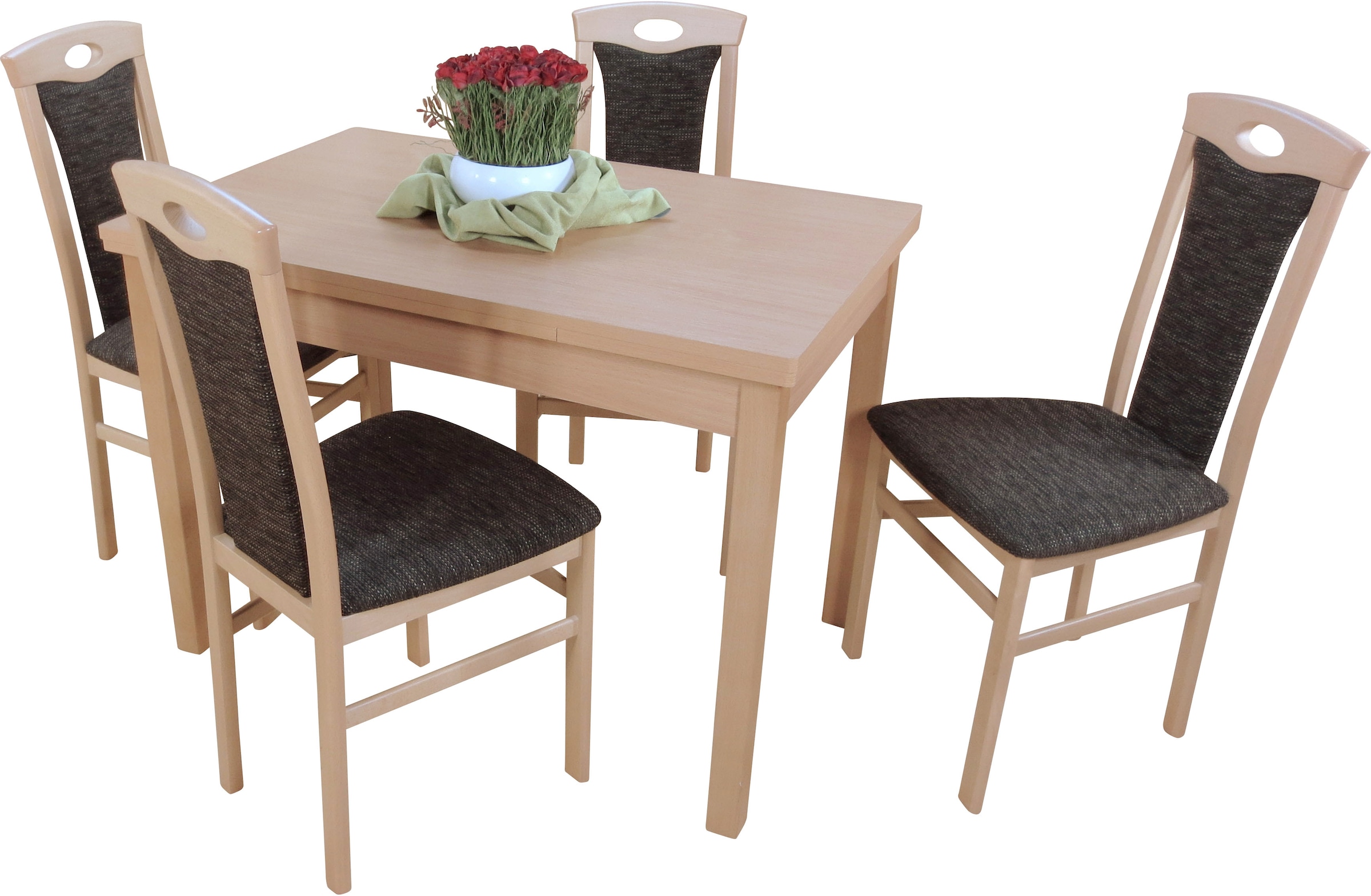 HOFMANN LIVING AND MORE Essgruppe "5tlg. Tischgruppe" Spar-Set, 5tlg. Tisch günstig online kaufen