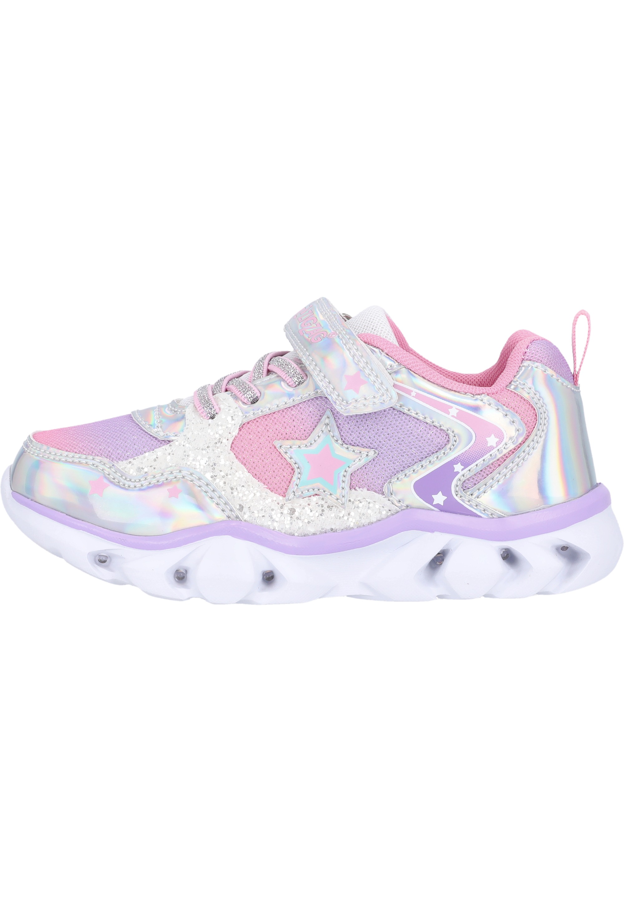 ZIGZAG Sneaker »Saserta«, im stylischen Metallic-Design mit aufleuchtender Sohle