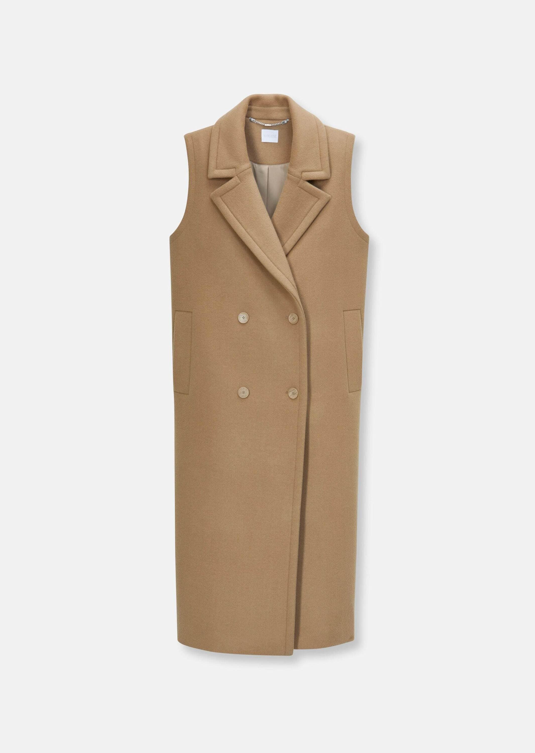 MADELEINE Kurzweste "Longweste mit kuscheligem Fake fur Ärmellose Longweste günstig online kaufen