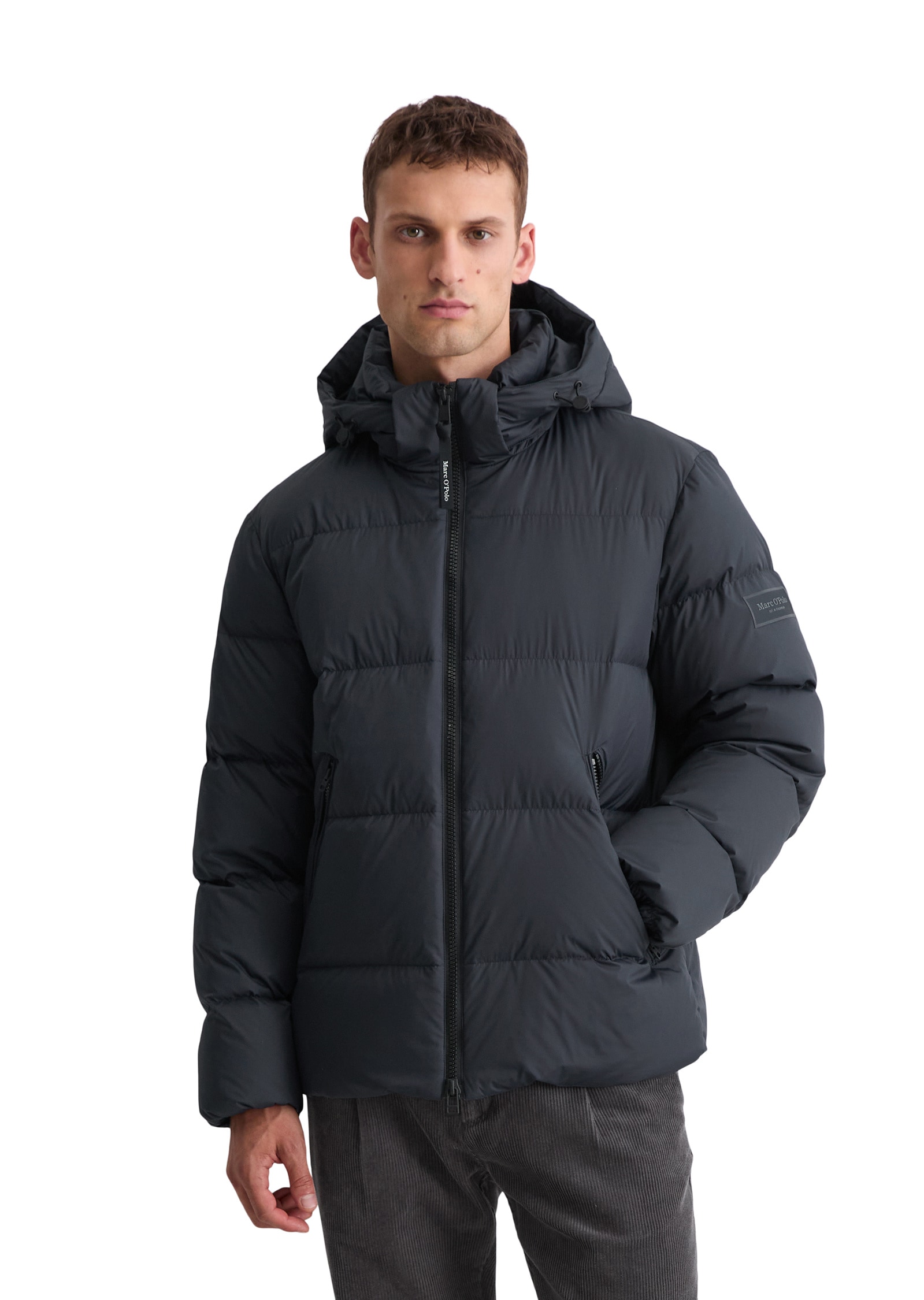 Marc OPolo Outdoorjacke "mit abnehmbarer Kapuze" ohne Kapuze