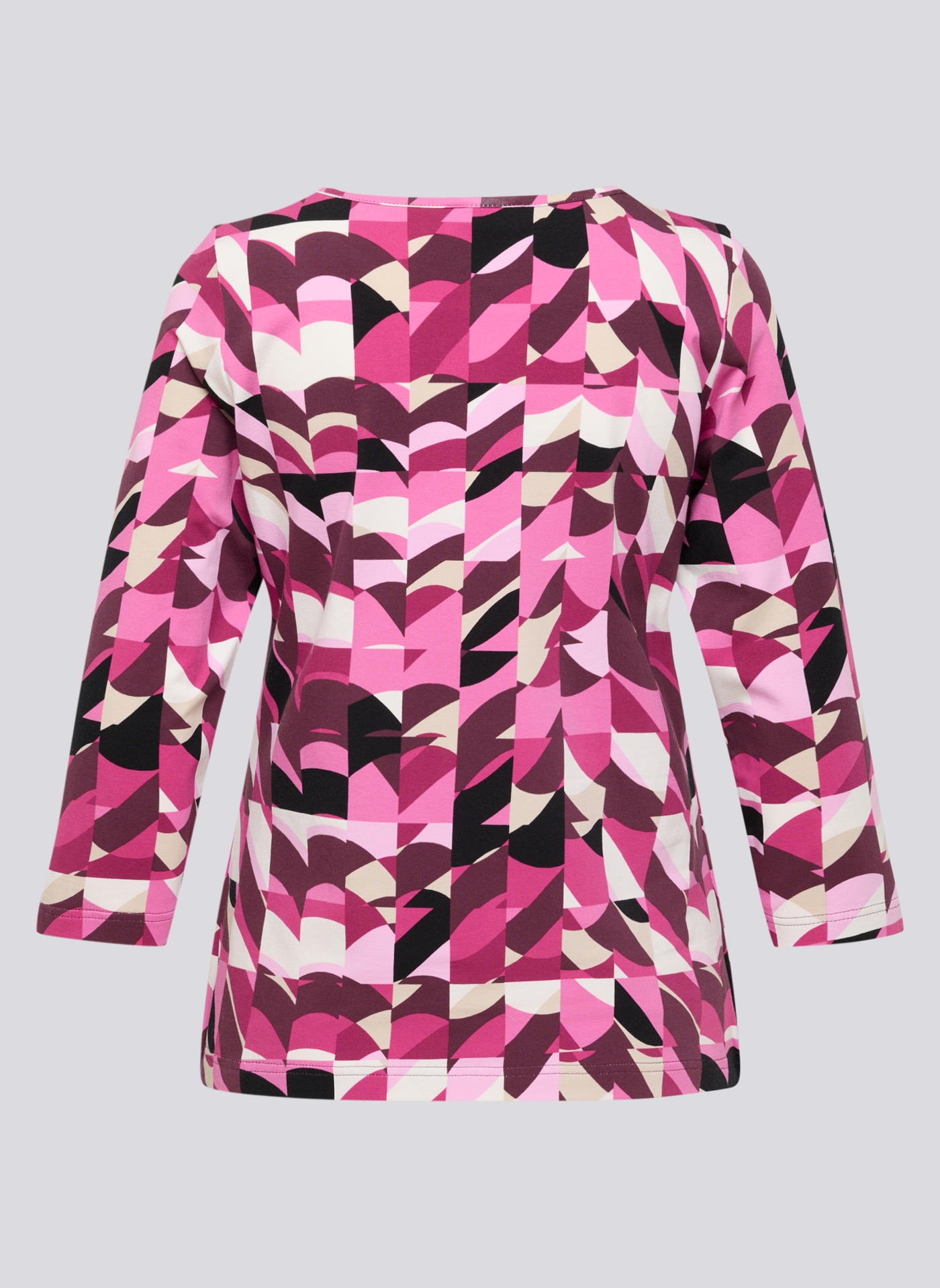 Rabe 3/4-Arm-Shirt Sommershirt mit grafischem Muster