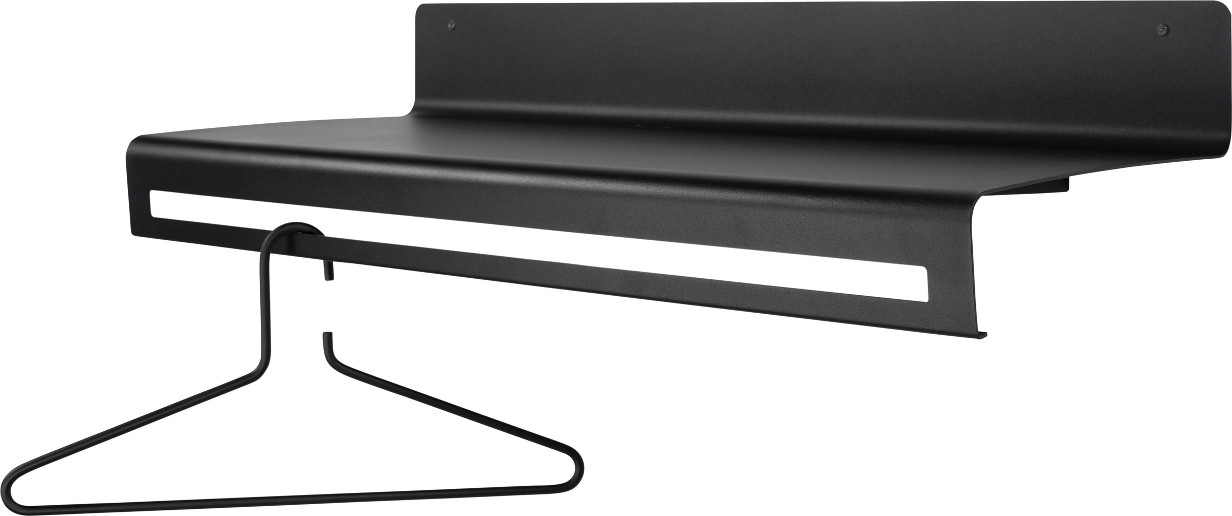 Thumbnail - Spinder Design Garderobenleiste "SWAY 80" 2-in-1 Wandregal + Garderobe