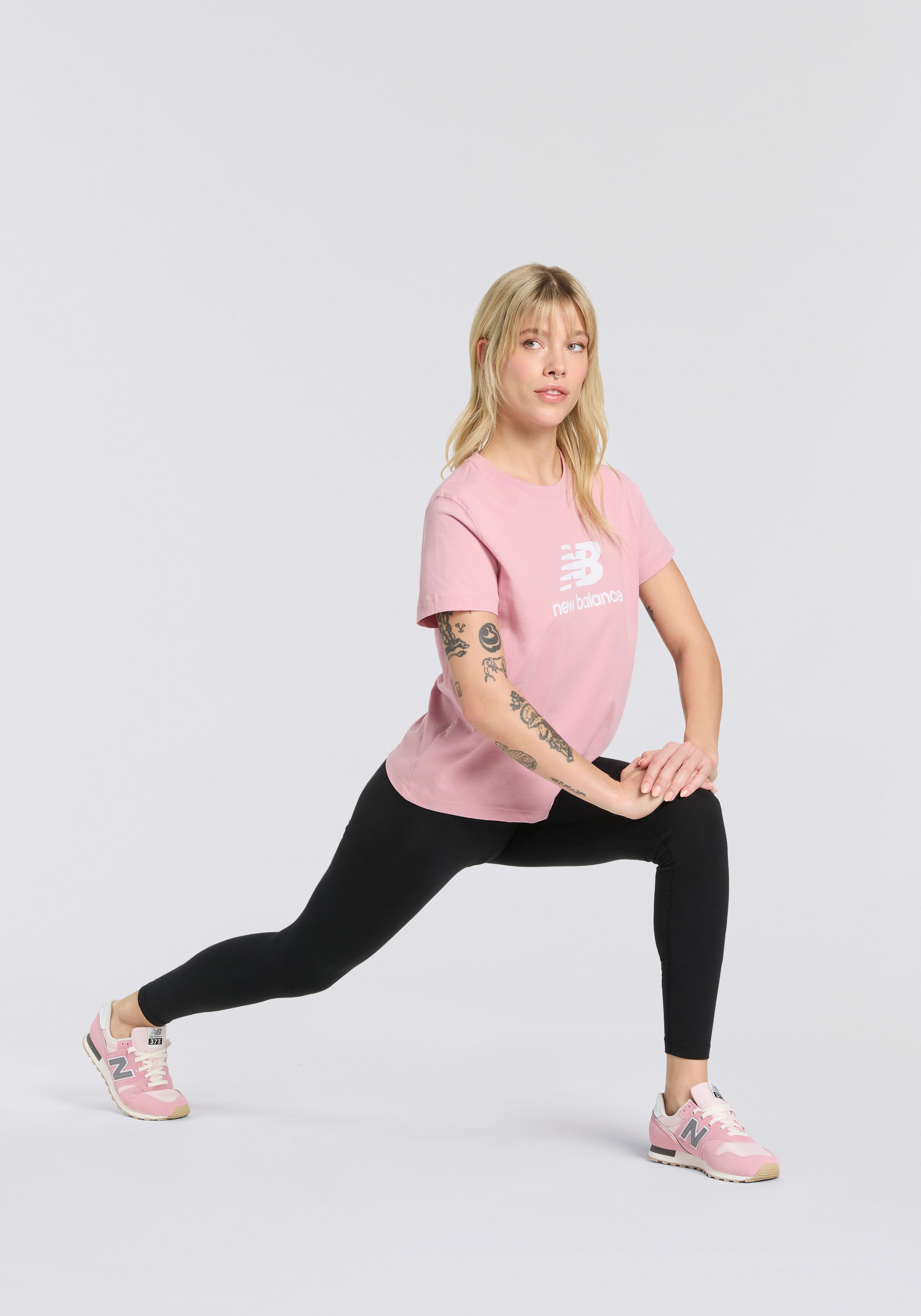 New Balance T-Shirt »Sport Essentials Jersey Logo T-Shirt«