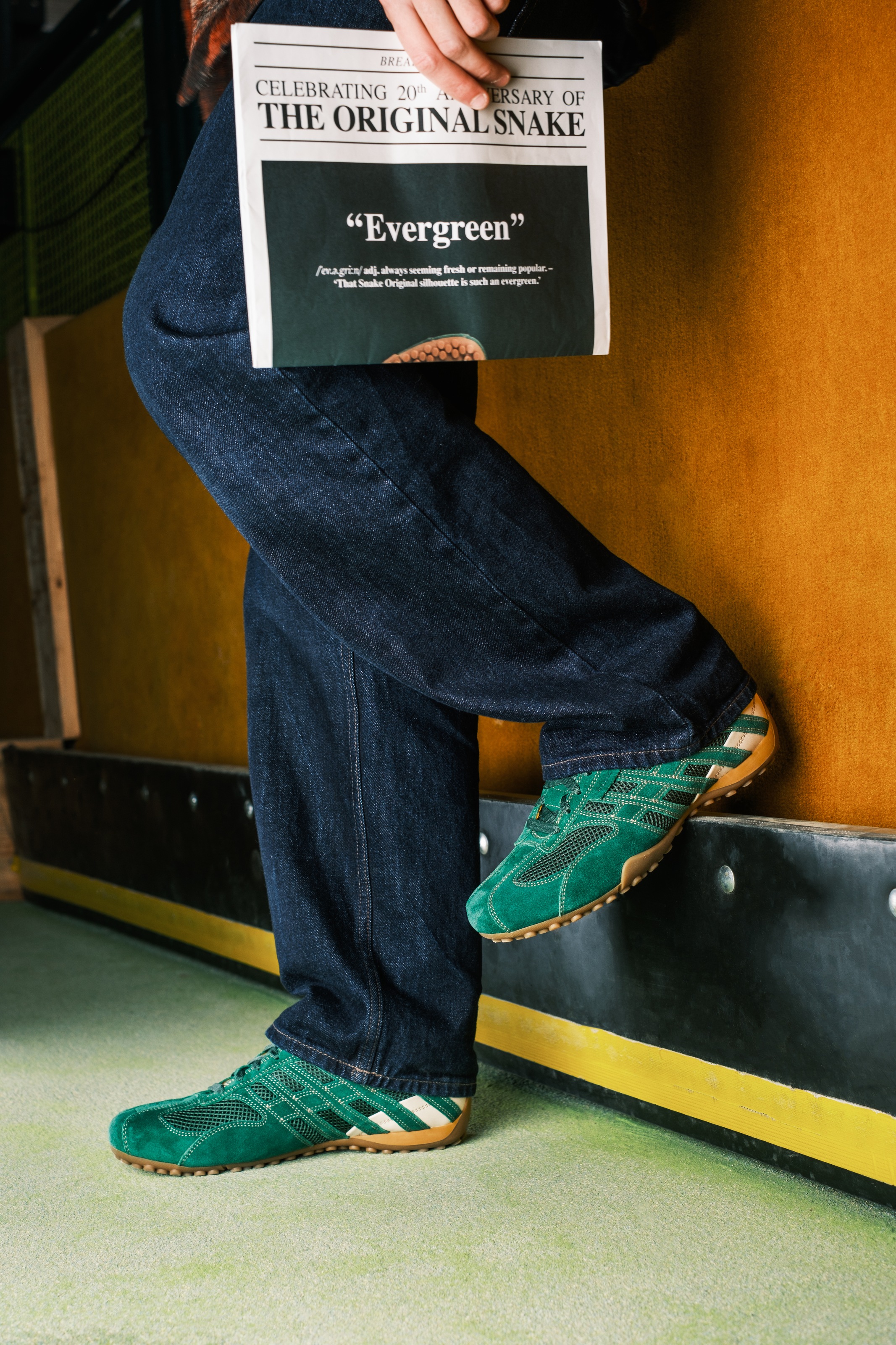 Geox Sneaker "U SNAKE ORIGINAL" Halbschuh, Freizeitschuh, Schnürer im Retro günstig online kaufen