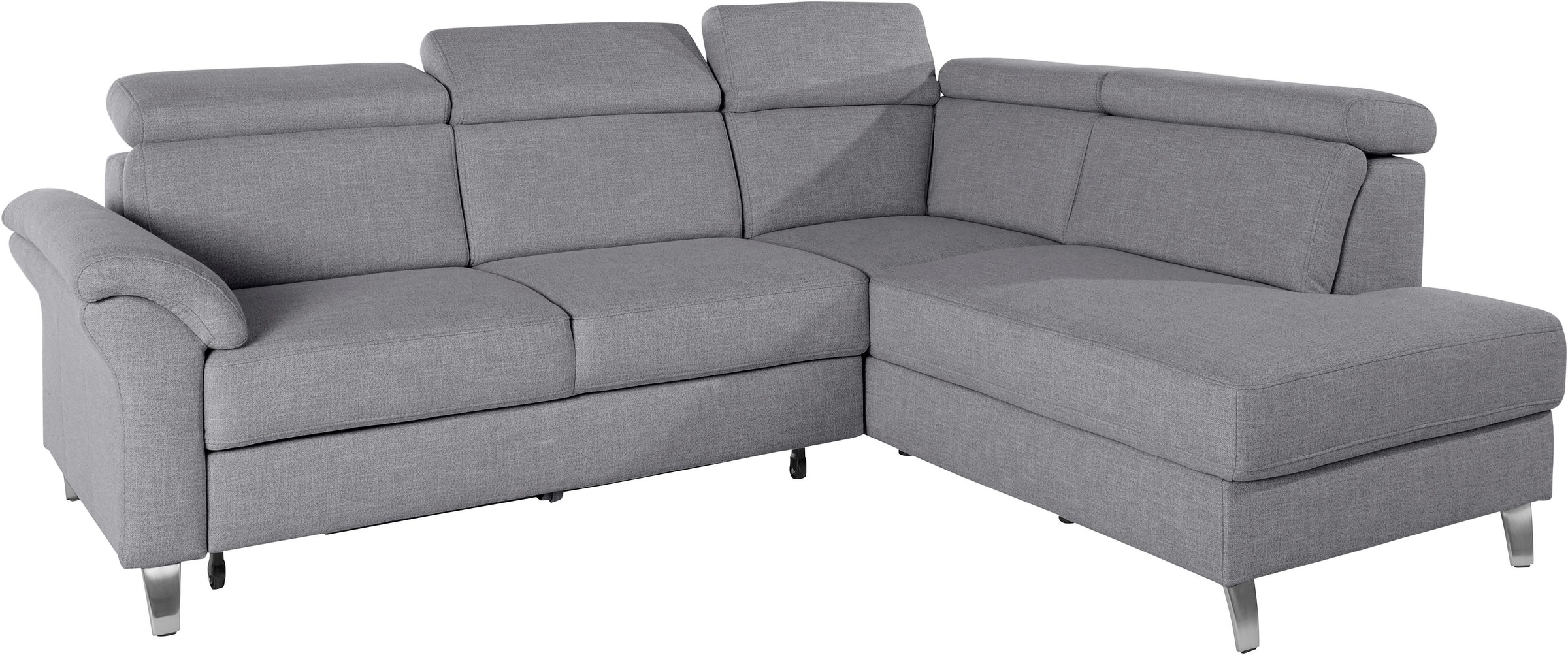 Thumbnail - sit&more Ecksofa "Arngast L-Form" inklusive Kopfteilverstellung und Federkern