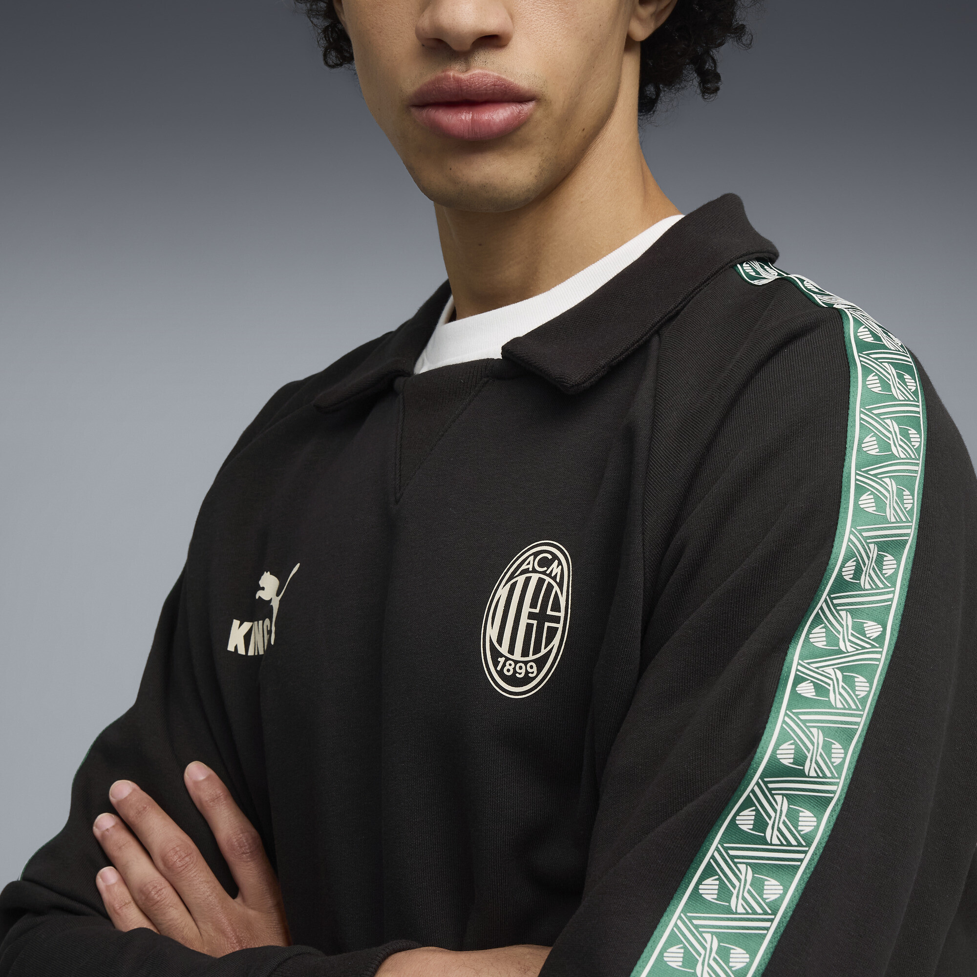 Thumbnail - PUMA Sweatshirt "AC Milan KING Drill Top Herren"