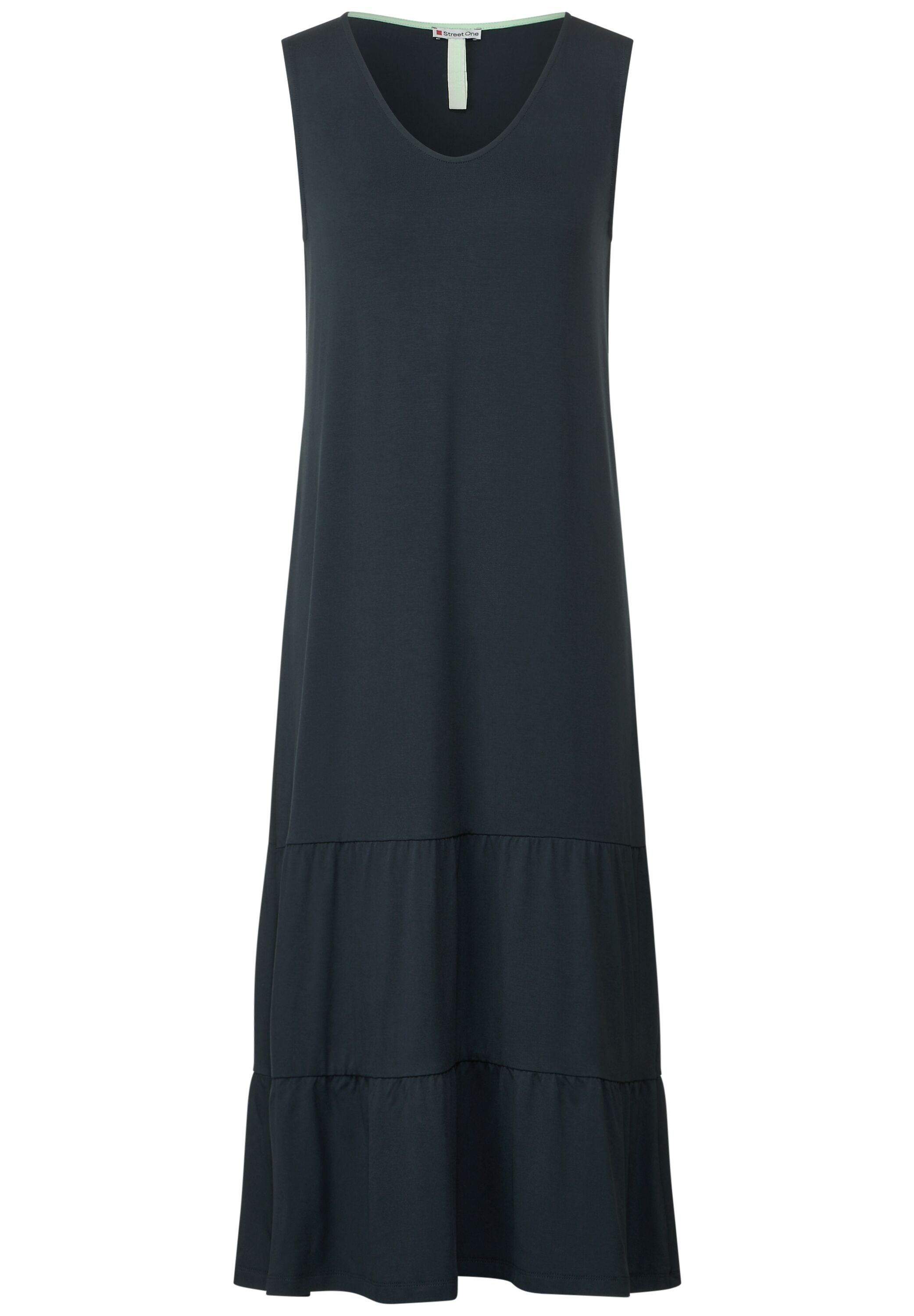 STREET ONE Jerseykleid, in Unifarbe