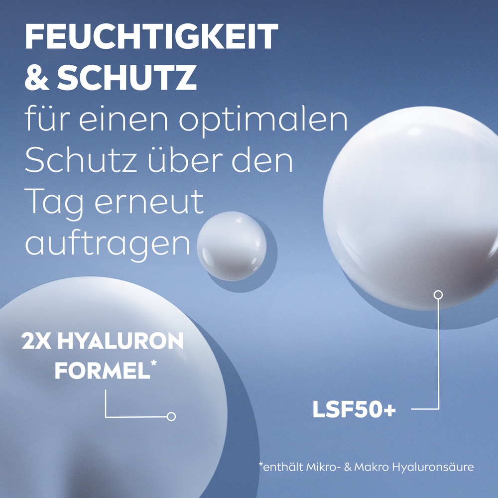 Nivea Gesichtsfluid »NIVEA CELLULAR Expert Filler + UVA UVB Daily UV Serum«, UVA- und UVB-Schutz, LSF 50+, pflegend