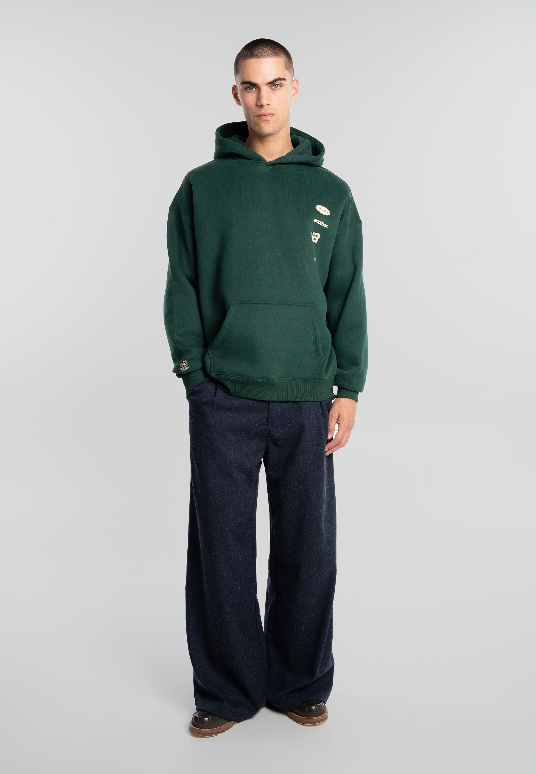 Another Cotton Lab Rundhalspullover »Another Cotton Lab Café d'Another Hoodie« 1