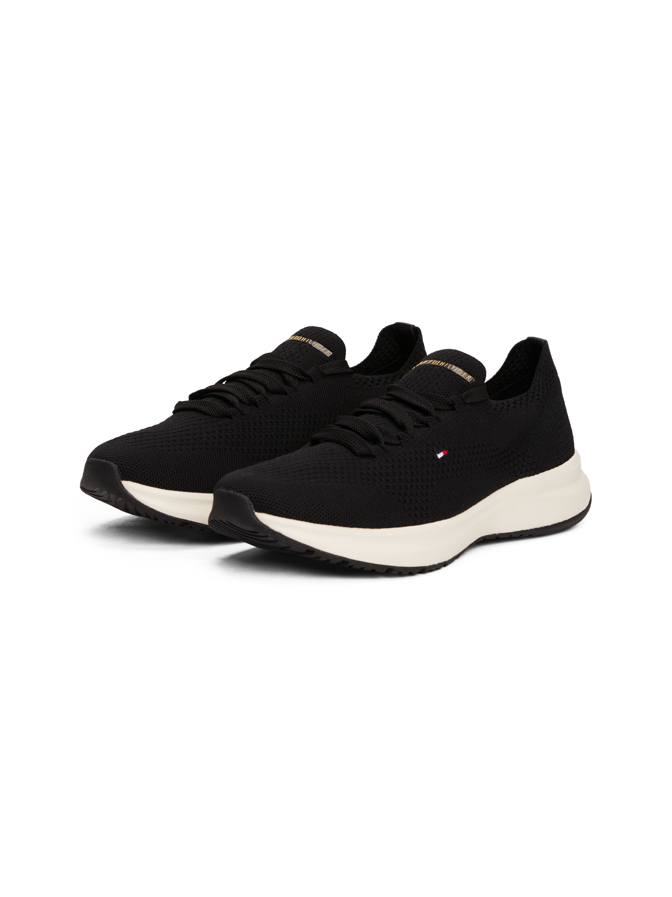 Tommy Hilfiger Slip-On Sneaker "TH KNIT RUNNER", Freizeitschuh, Halbschuh, günstig online kaufen
