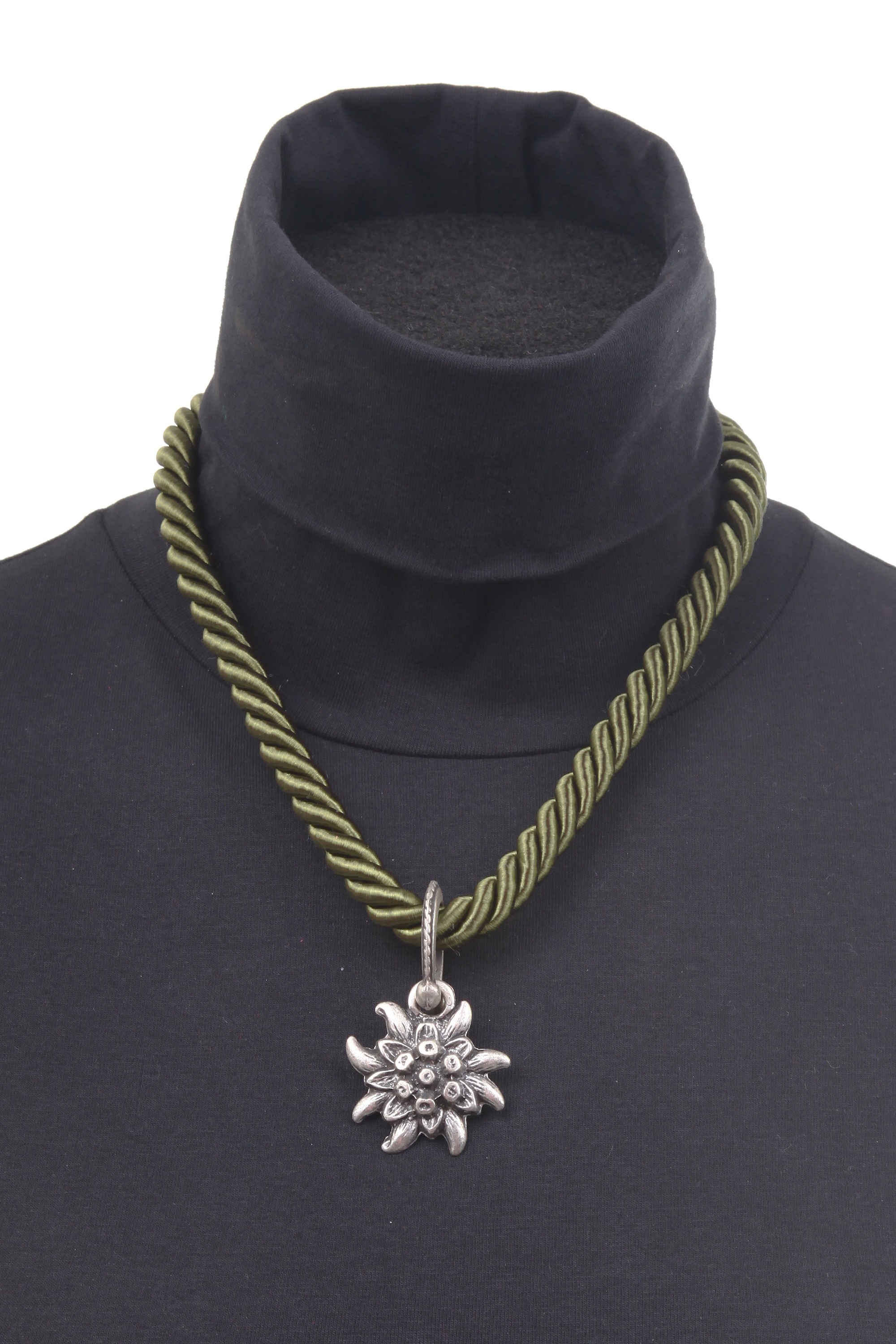 Allgäu Rebell Collier »Marlene«, mit Edelweißanhänger
