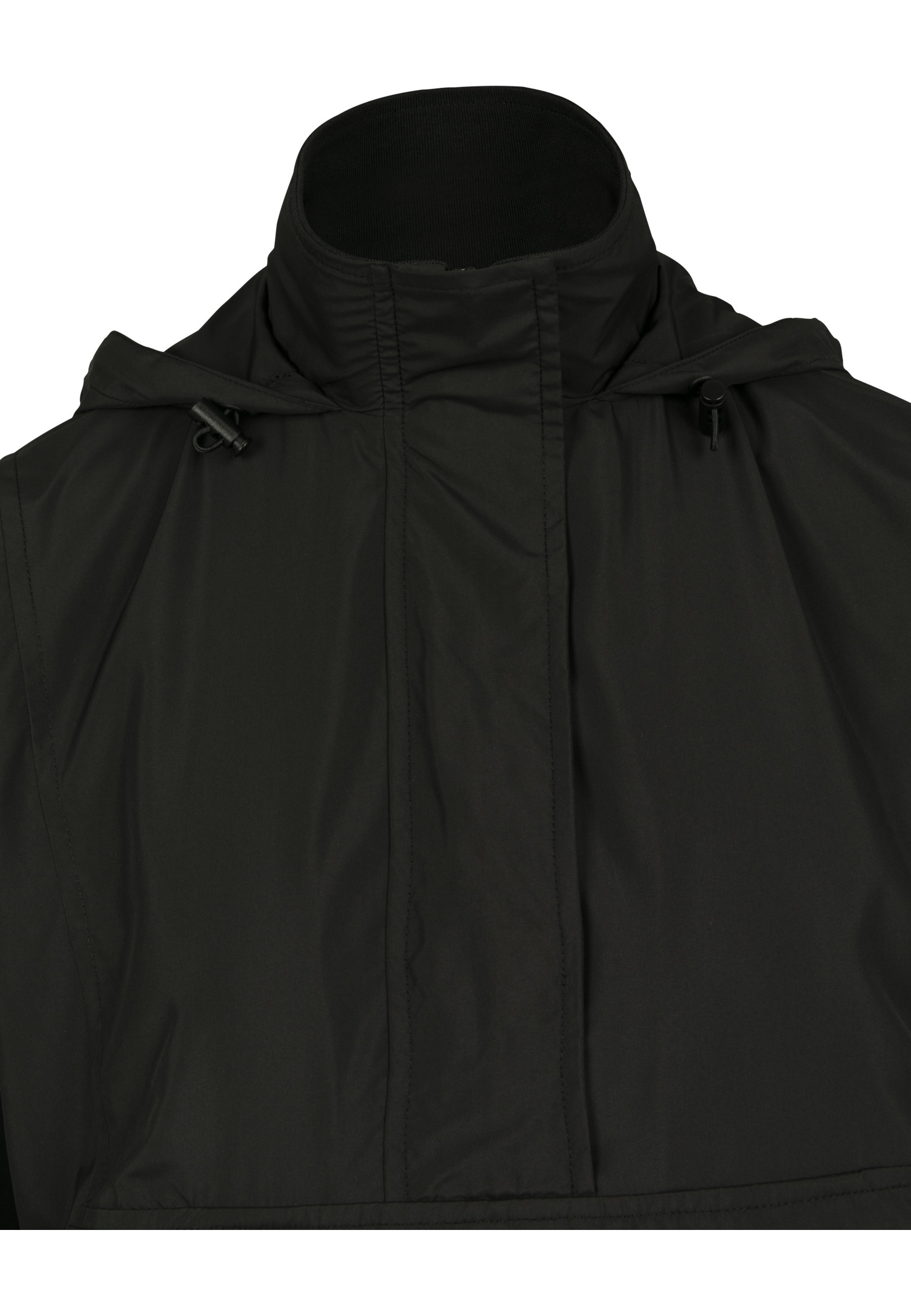 URBAN CLASSICS Langmantel »Urban Classics Damen Ladies Panel Pull Over Jacket«