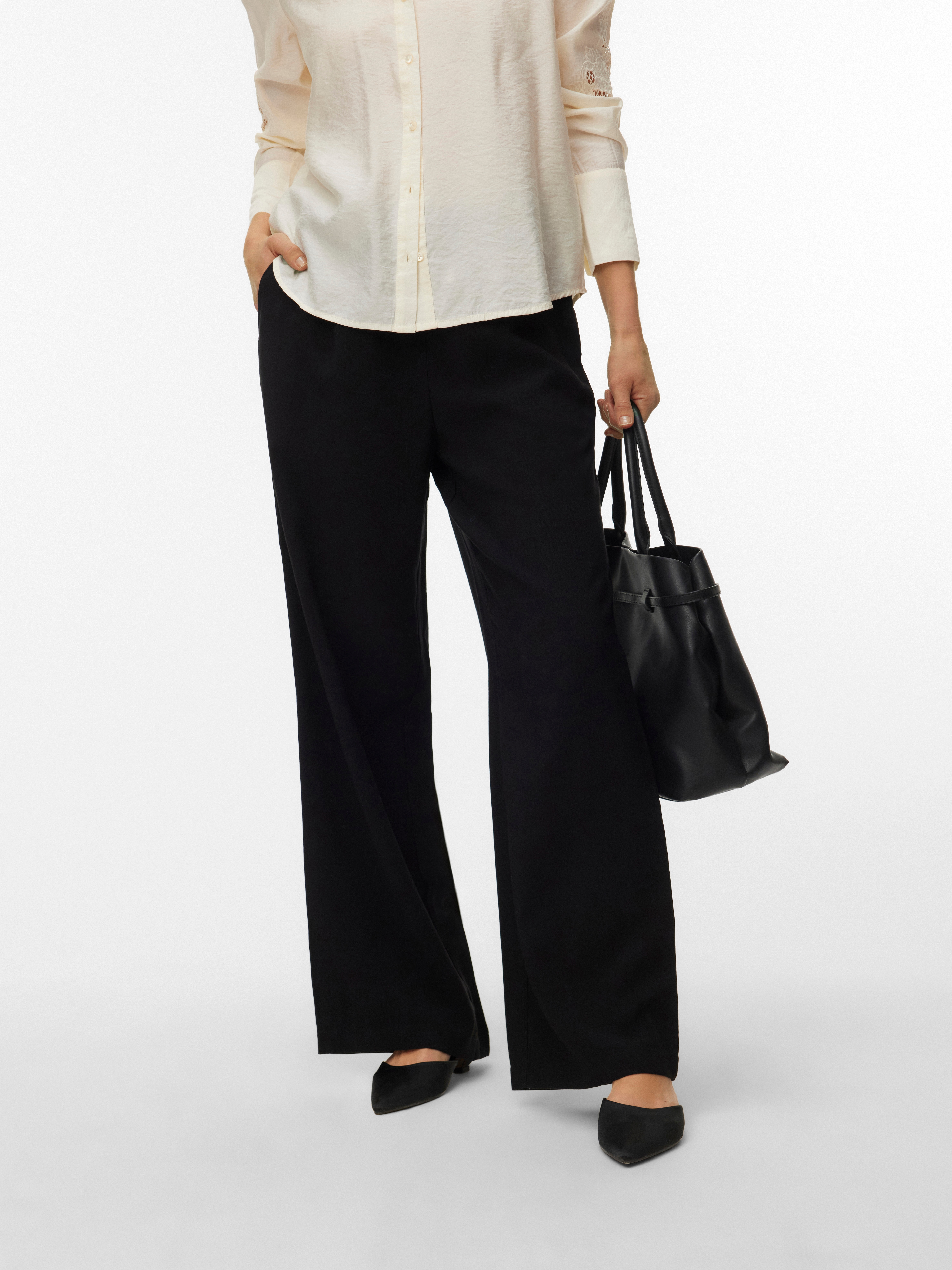 Vero Moda "VMKATIE LOOSE PANT WVN NOOS" Materialmix