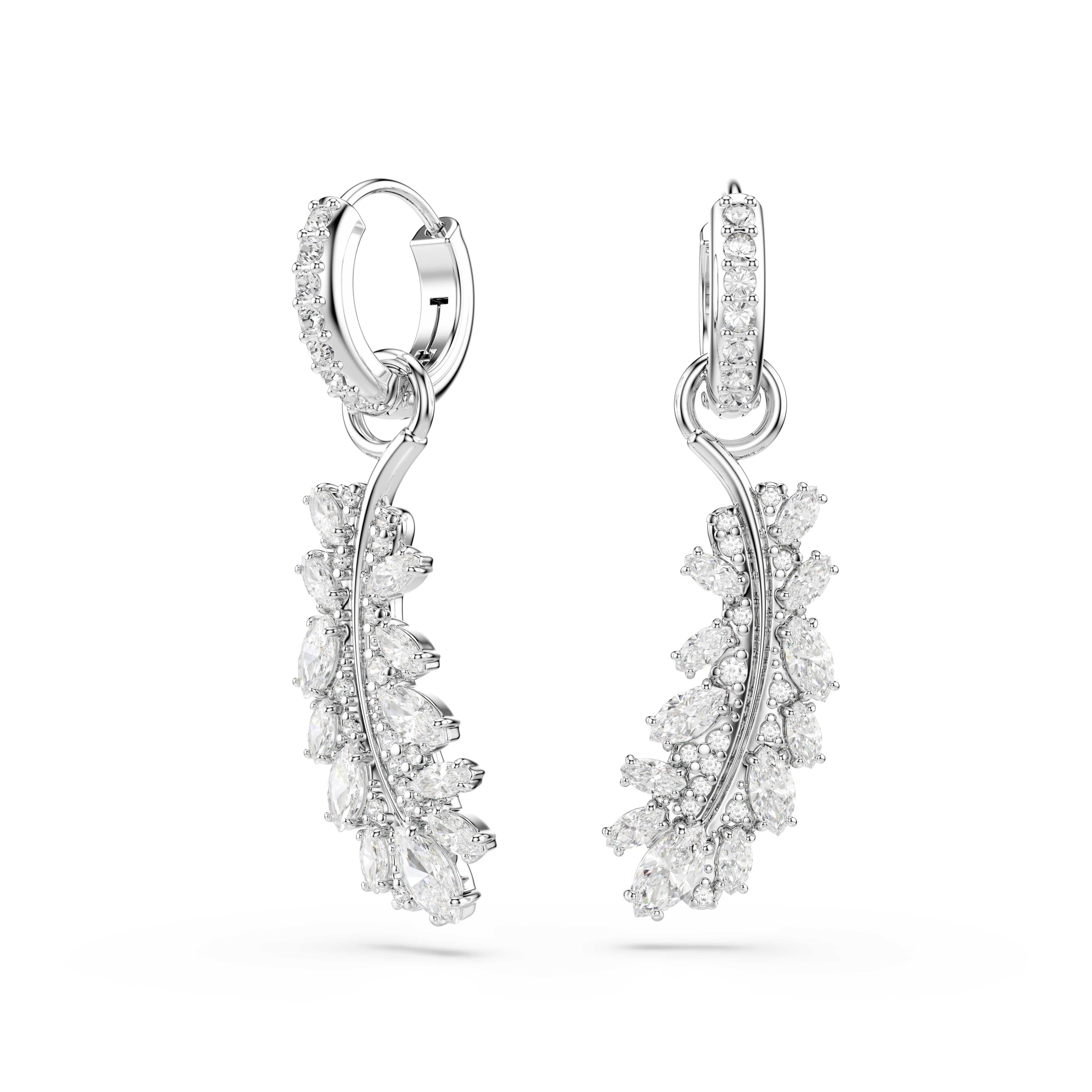 Swarovski Paar Creolen »Schmuck Geschenk VIENNA Ohrringe« mit Swarovski® Kristall - Einhänger abnehmbar