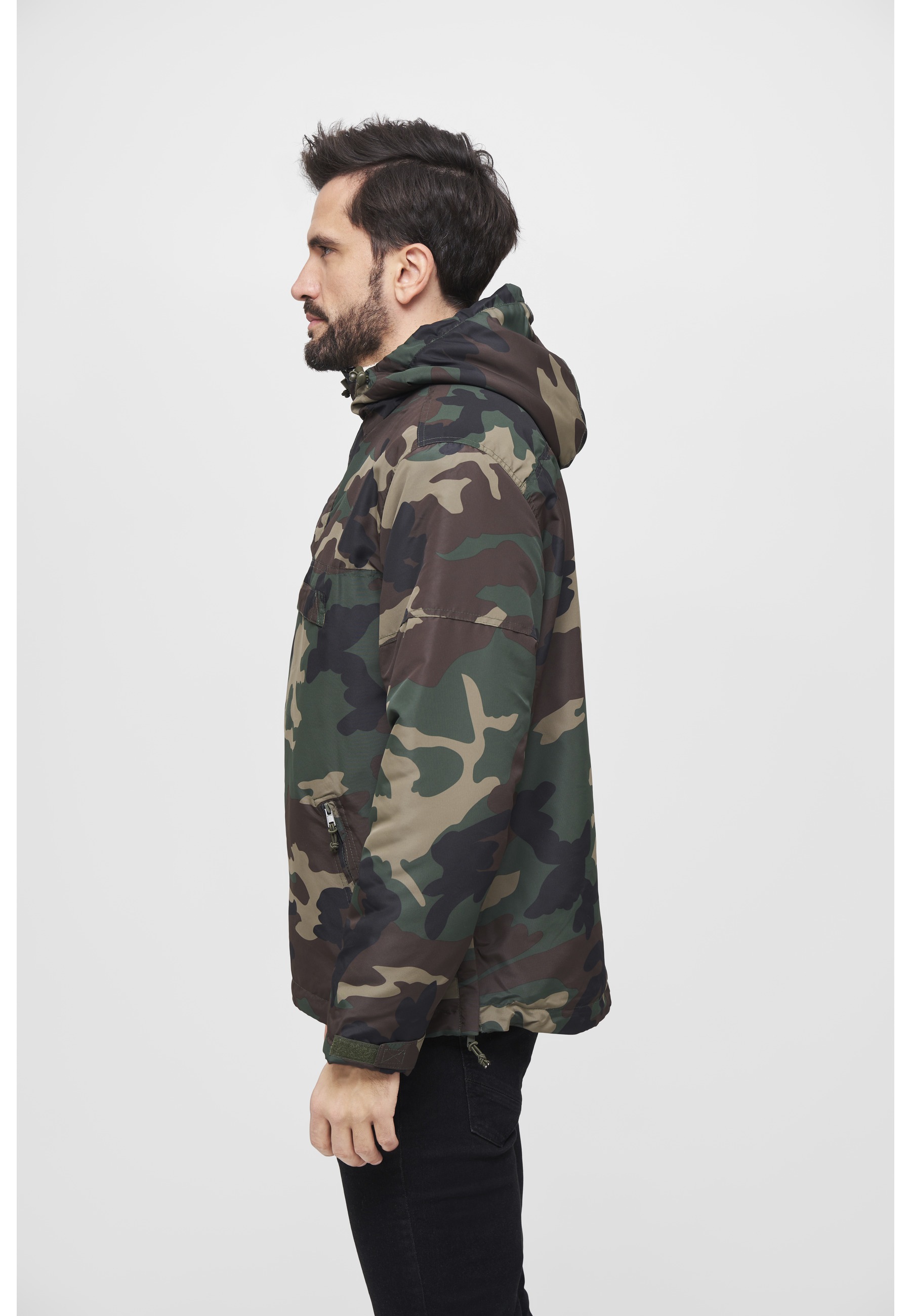 Brandit Herren Windbreaker Sherpa Jacket Multicolor Size S 3