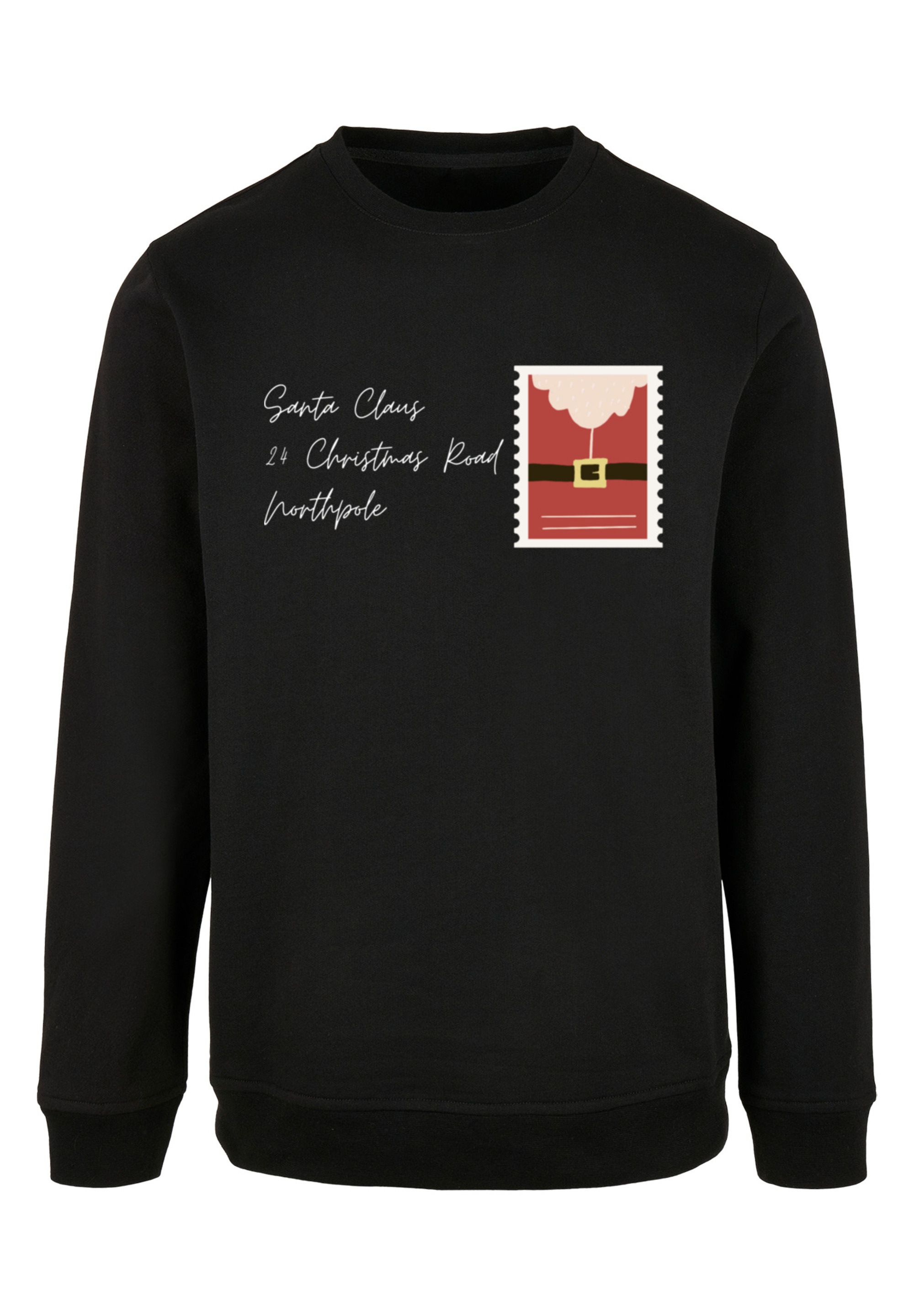 F4NT4STIC Kapuzenpullover »Santa Letter Weihnachten«, Print