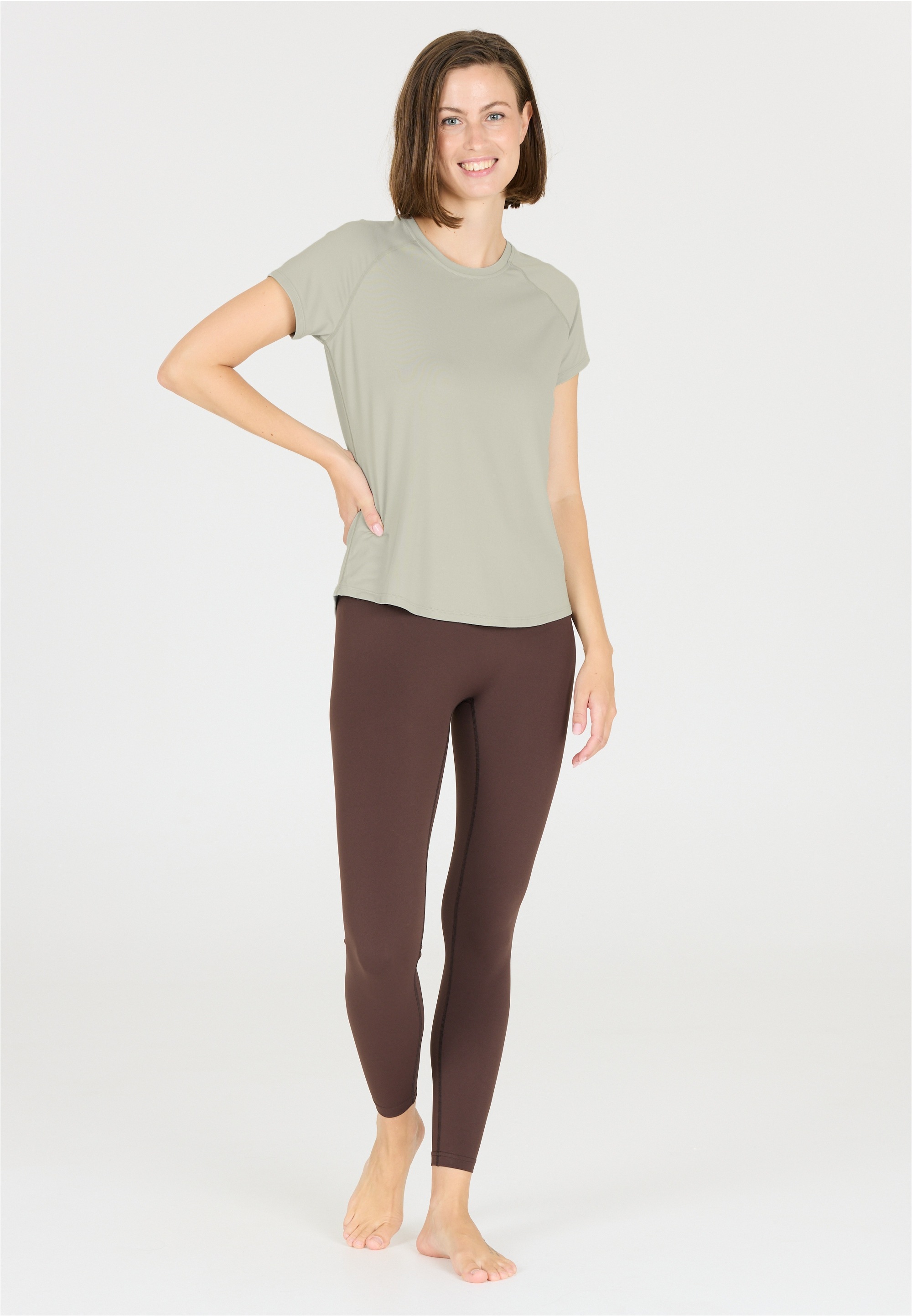 ATHLECIA Fleeceshirt »Gaina«, aus weichem Material mit recycelten Anteilen