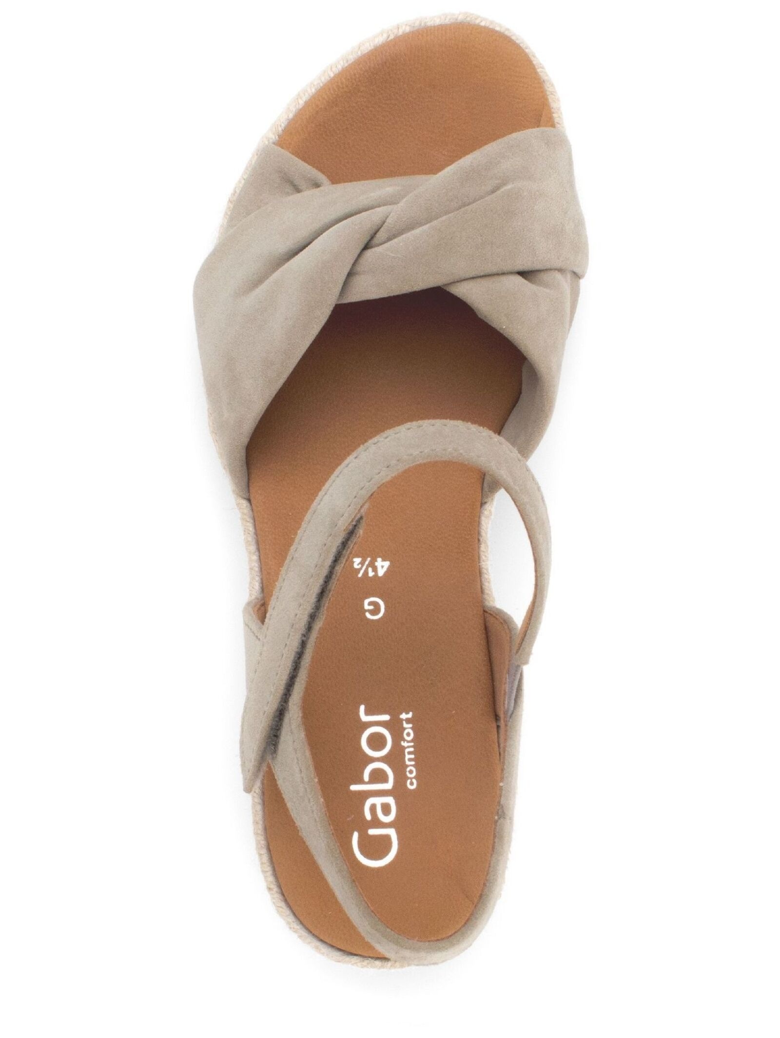 Gabor Comfort Keilsandalette »Gabor Comfort Sandalen Veloursleder«