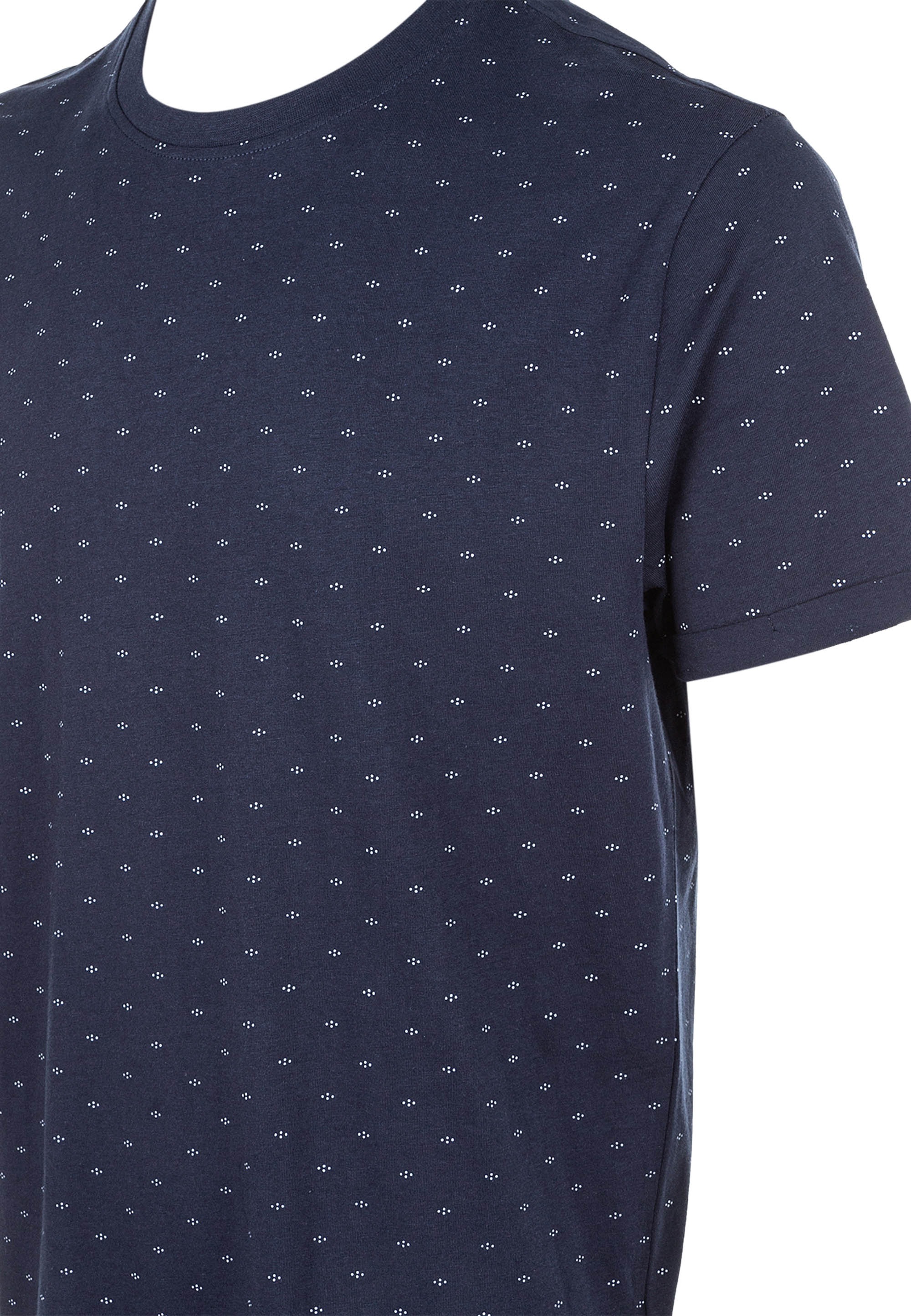 CRUZ T-Shirt »Kellaro«, mit dezentem Allover-Print