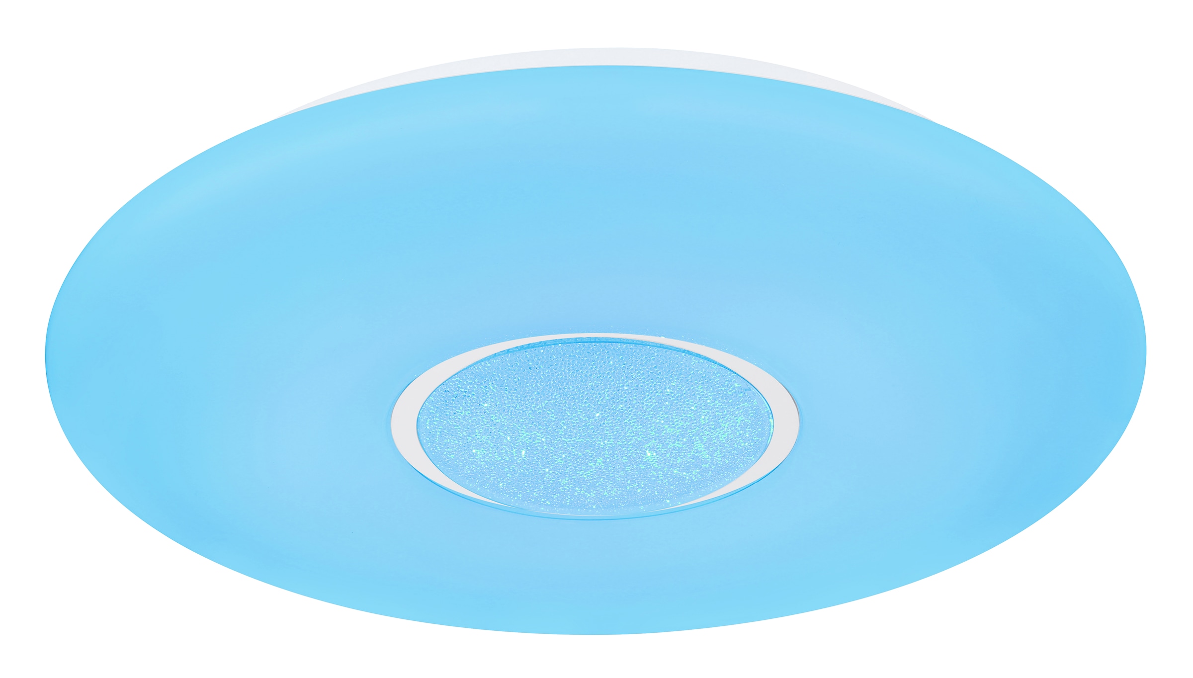 GLOBO LIGHTING LED Deckenleuchte »SULLY«, Leuchtmittel LED-Modul | LED fest integriert, Deckenlampe/rund/Wohnzimmer/Schlafzimmer/elegant/rot-grün-blau