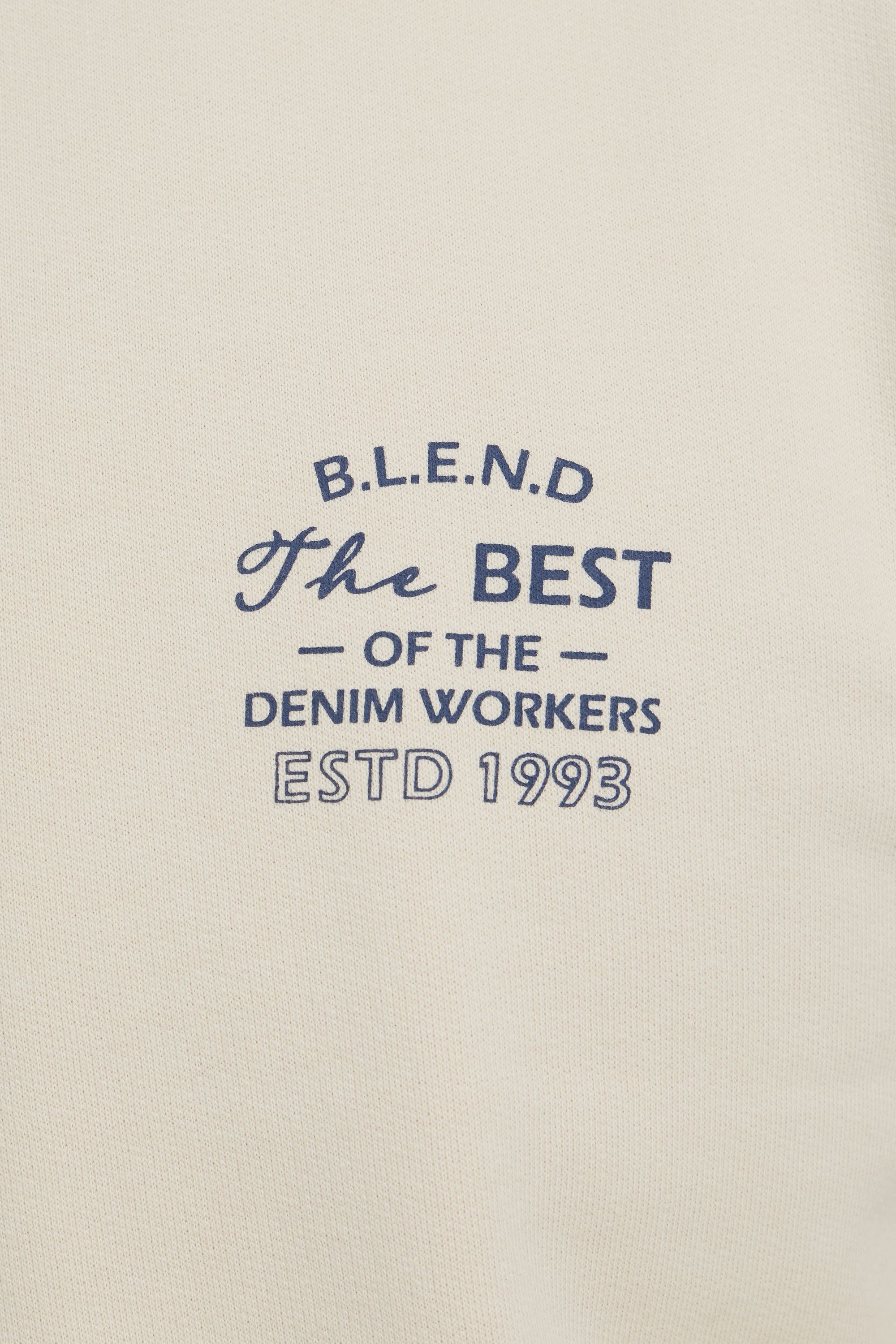 Blend Rundhalspullover »BHSweatshirt« Lässiger Sweatpullover mit Print