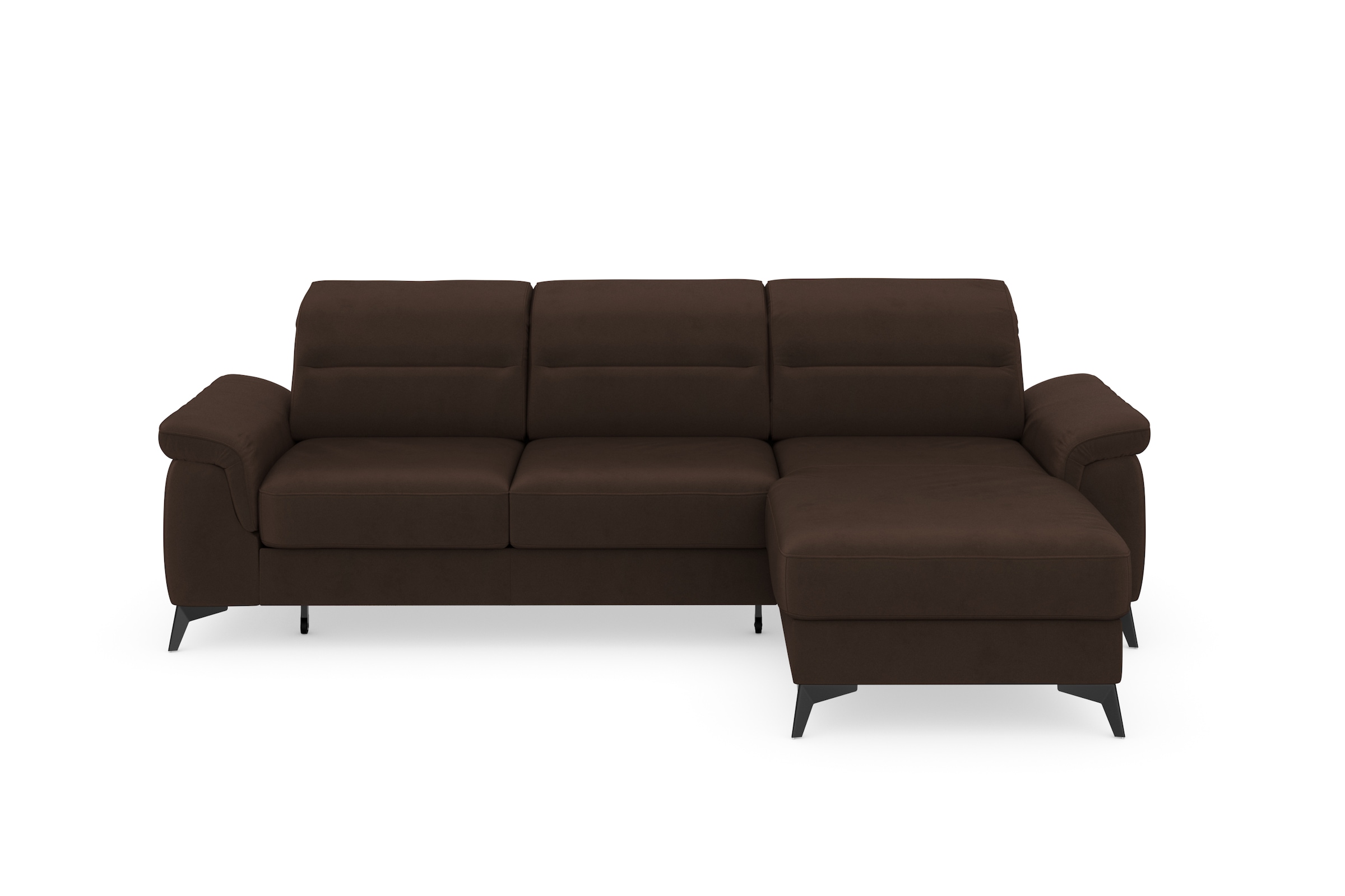 sit&more Ecksofa "Sinatra L-Form", mit Recamiere, optional mit Kopfteilvers günstig online kaufen