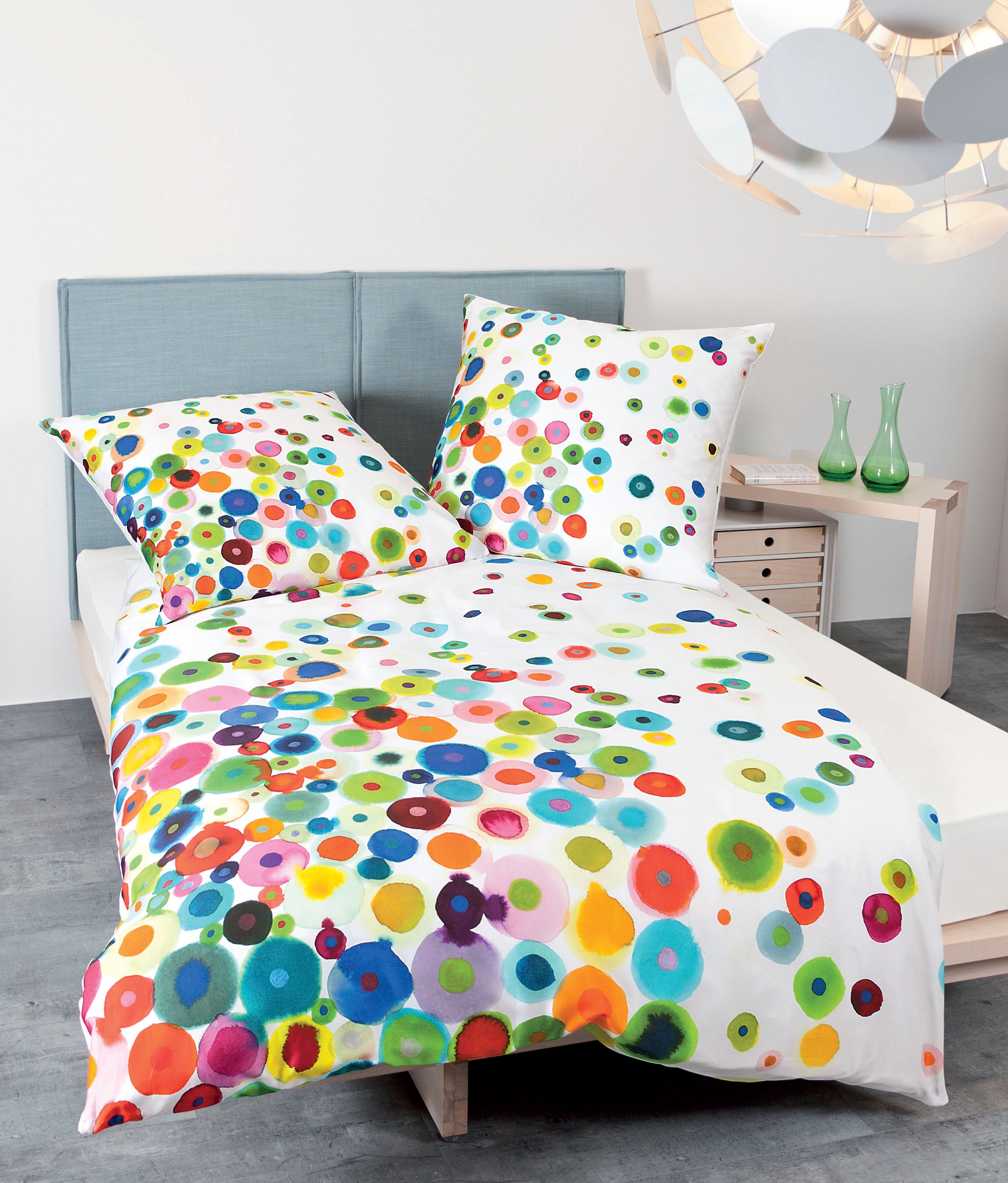 Janine Bettwäsche "modern art 42030" 2 Stk. mit Reißverschluss günstig online kaufen