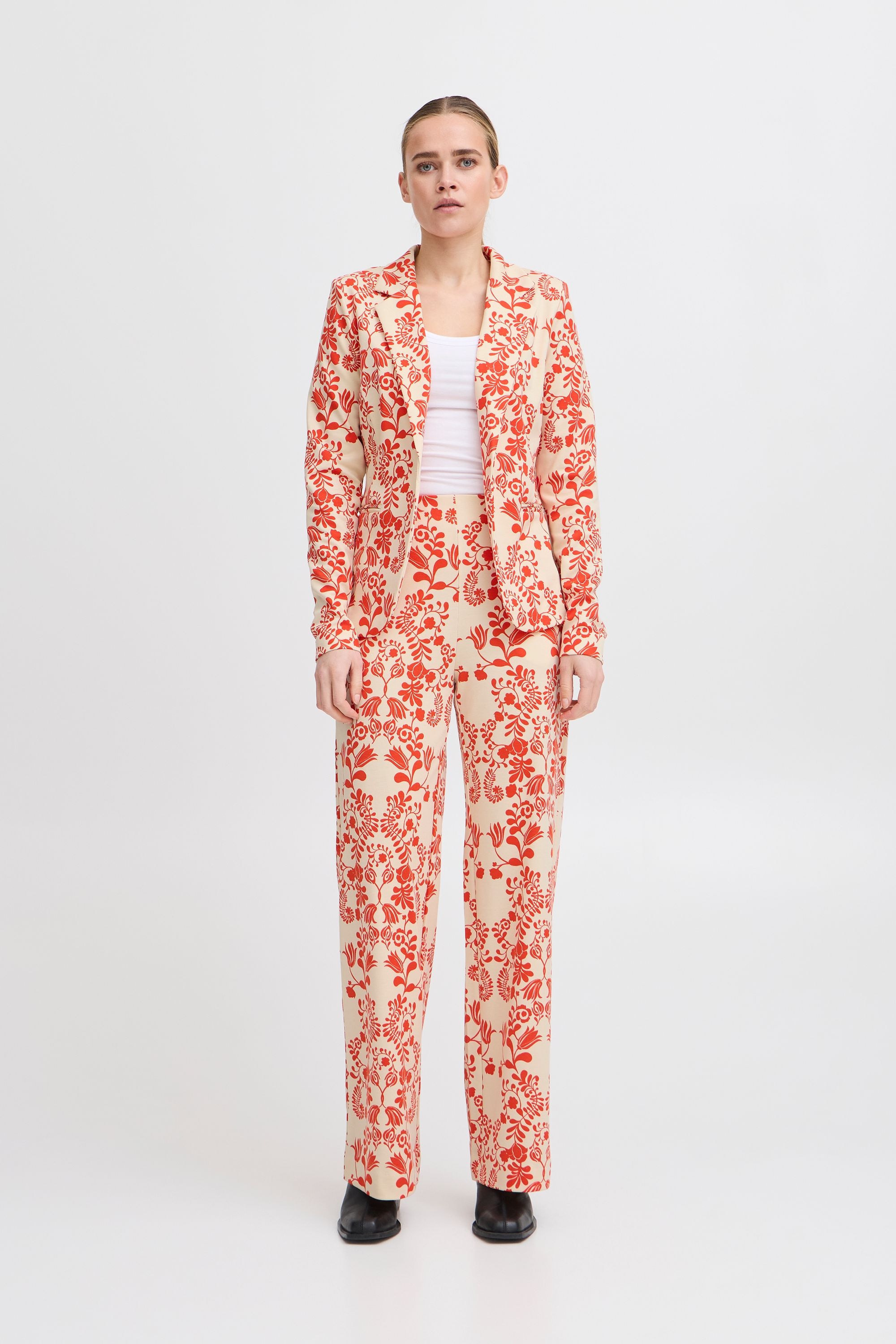 Ichi Stoffhose »Stoffhose IHKATE PRINT WIDE PA5«