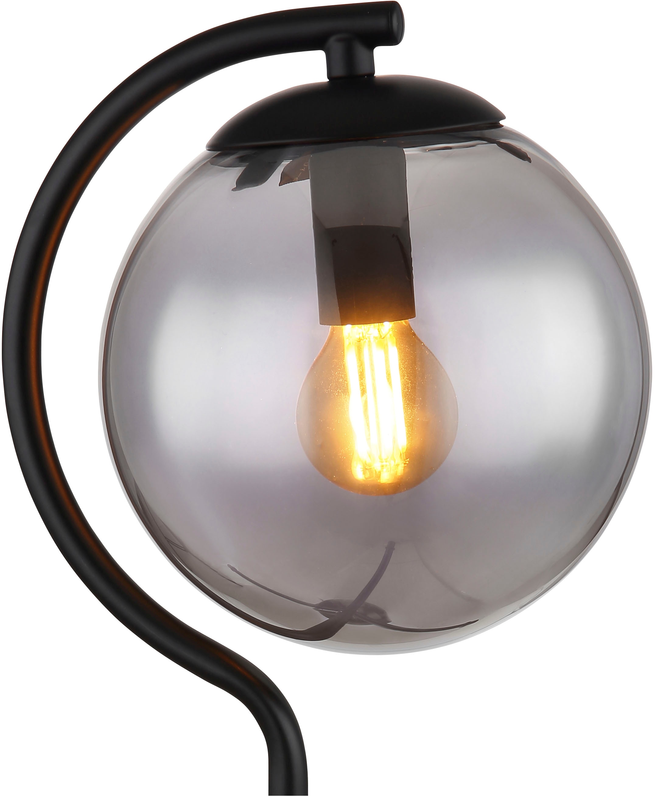 GLOBO LIGHTING Tischleuchte »PORRY« E14 1 Stk. Tischlampe Nachttischlampe Deko-Tischleuchte Schlafzimmer