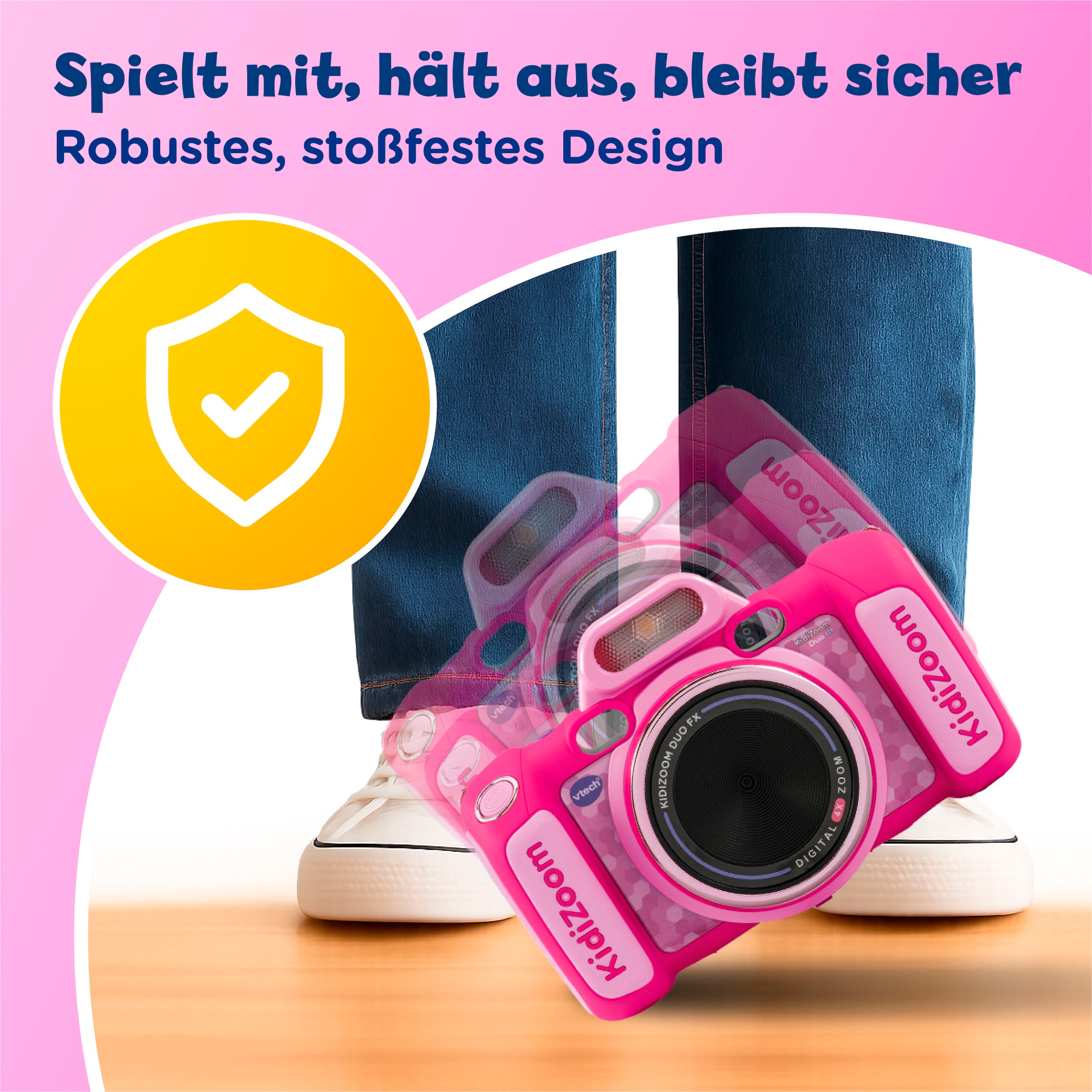 Vtech® Kinderkamera »KidiZoom Duo FX pink« , inkl. inkluisve Kopfhörer