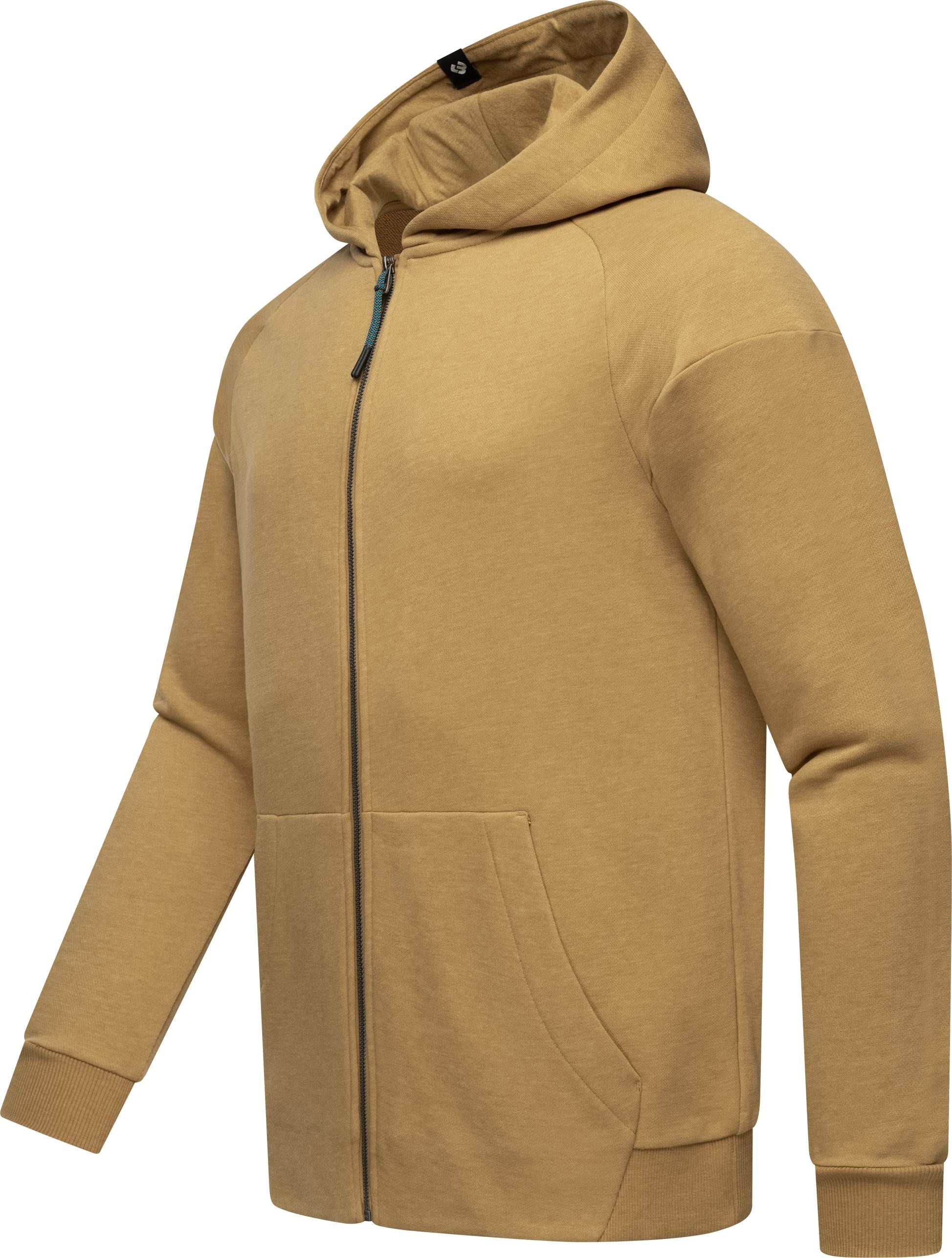 Ragwear Kapuzensweatjacke »Zenway«, Herren Basic Sweatjacke mit Kapuze