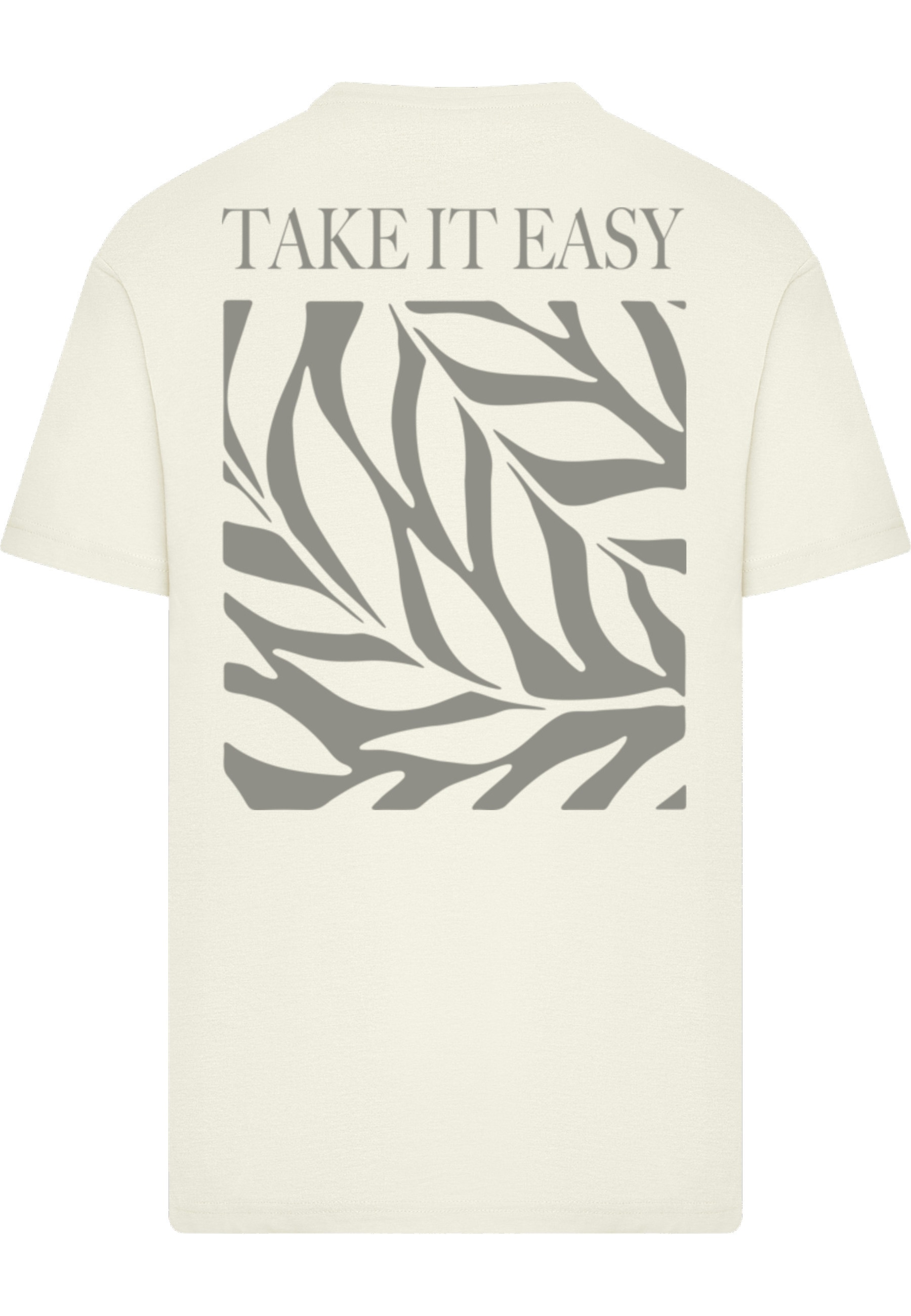 MisterTee T-Shirt »MisterTee Take It Easy Plants Tee« 1 Stk.