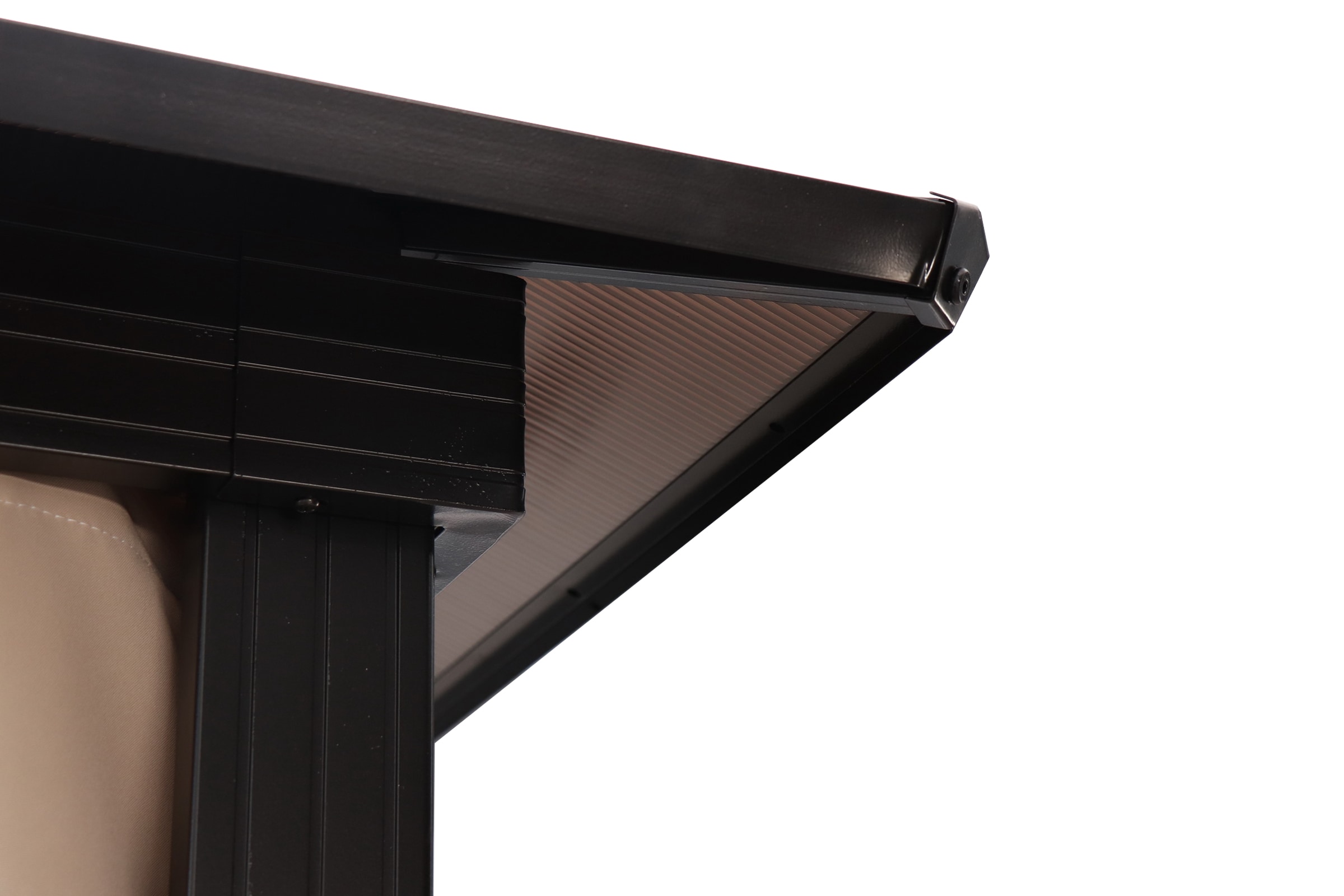 KONIFERA Pavillon »Aruba« BxT: 3x4m, robustes Aluminiumgestell mit PC-Dach