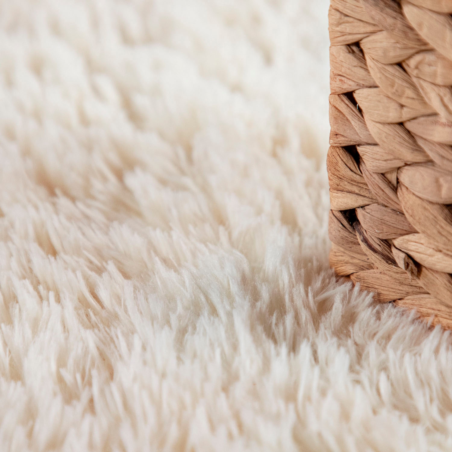 Paco Home Hochflor-Teppich »Silky 591«, rund, 37 mm Höhe, Uni Farben, besonders weich und kuschelig