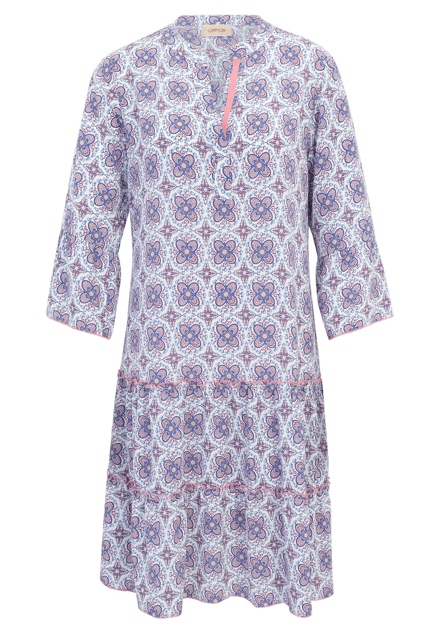 Cartoon Druckkleid »Cartoon Casual-Kleid mit Stufen«, Druck