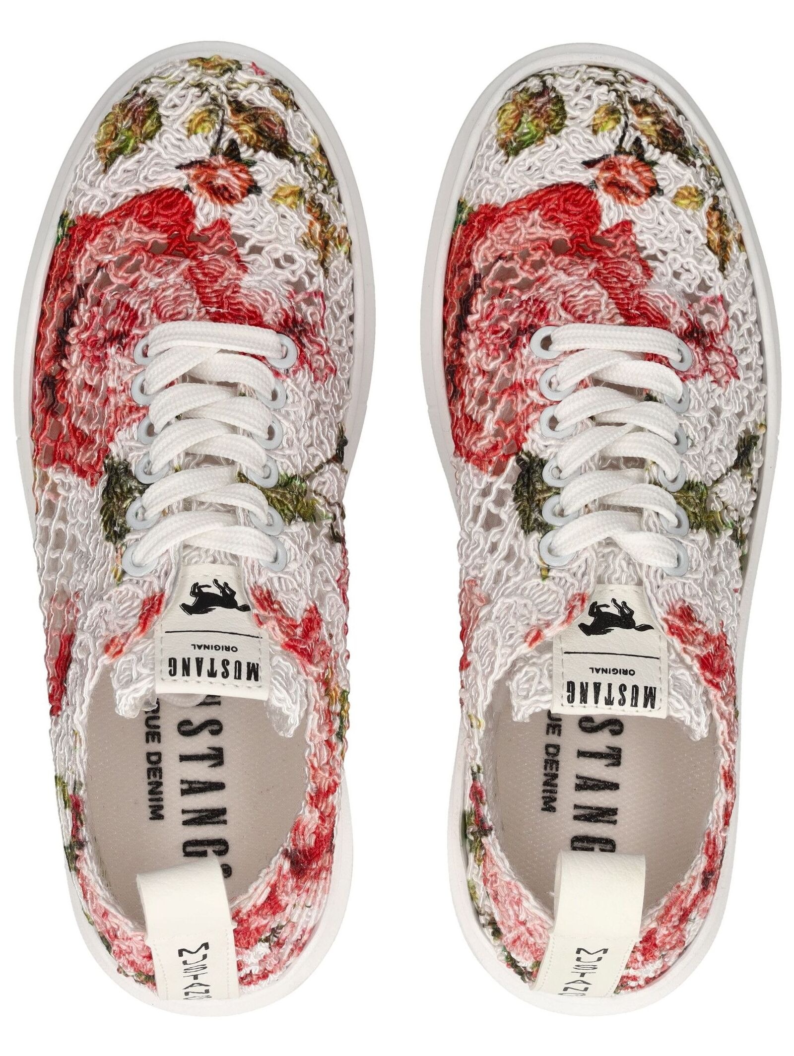 Mustang Shoes Schnürschuh »Mustang Shoes Sneaker Baumwolle«