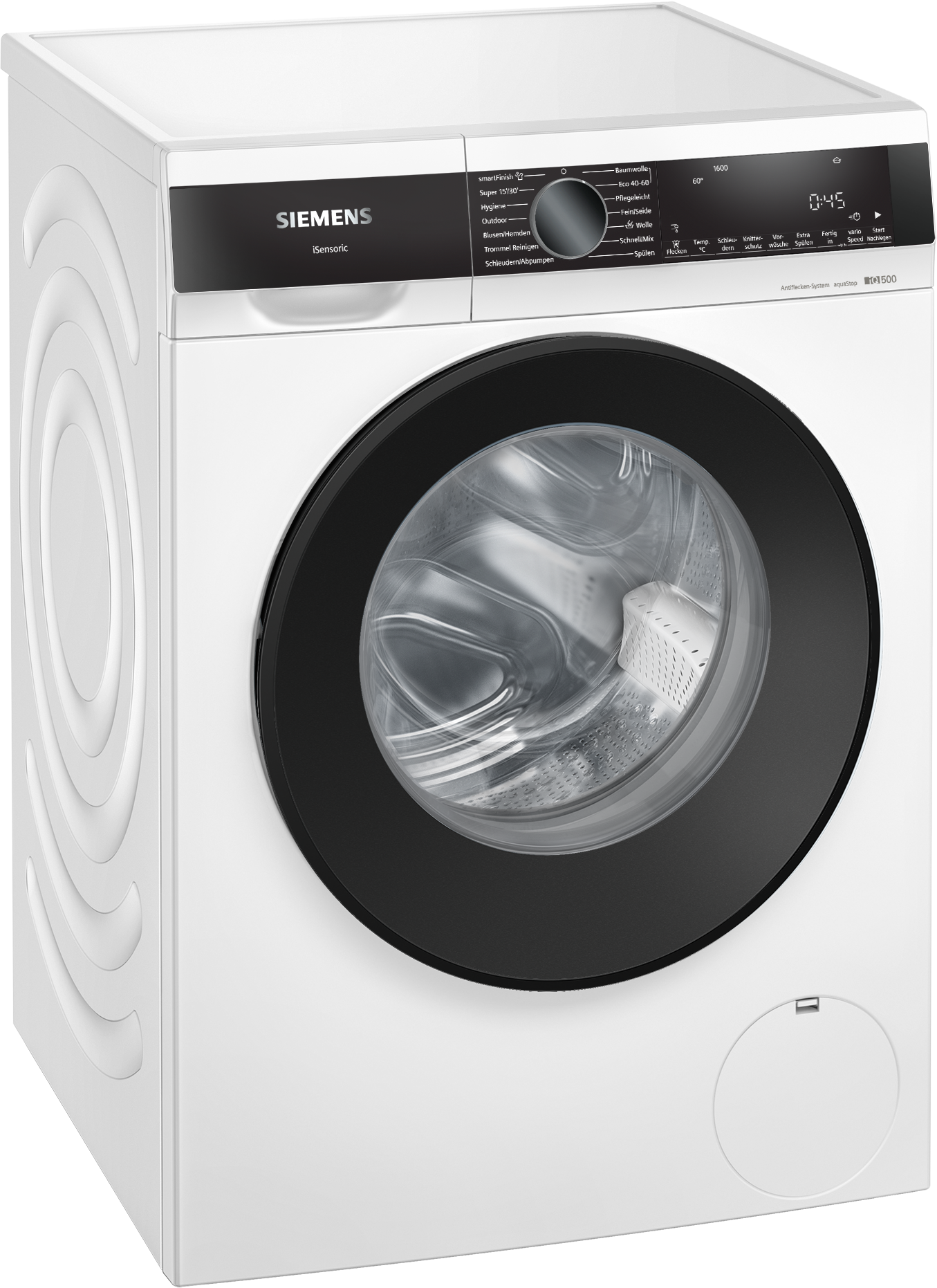 SIEMENS Waschmaschine iQ500 »WG56G2Z41« 10 kg 1600 U/min Knitter-Programm smartFinish, Antiflecken-System, Outdoor-Programm