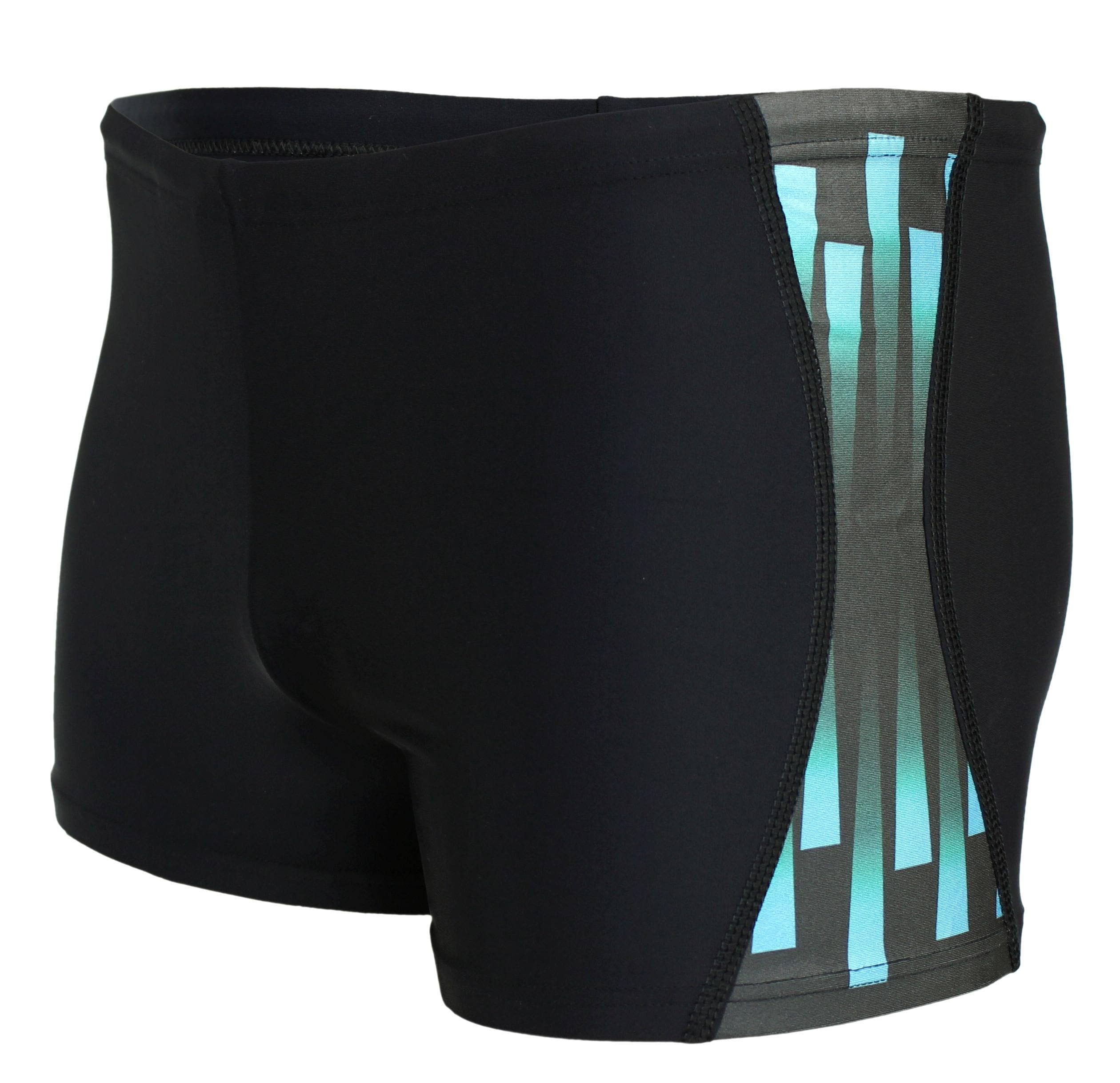 AQUARTI Badehose "Badehose Aquarti Herren Badehose Kurz Sportlich Streifen"
