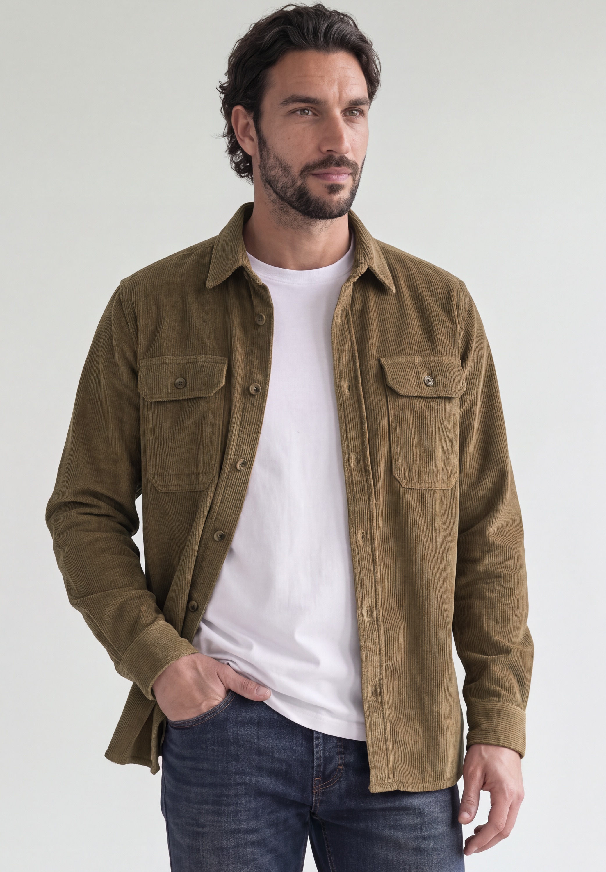STREET ONE MEN Langarmhemd
