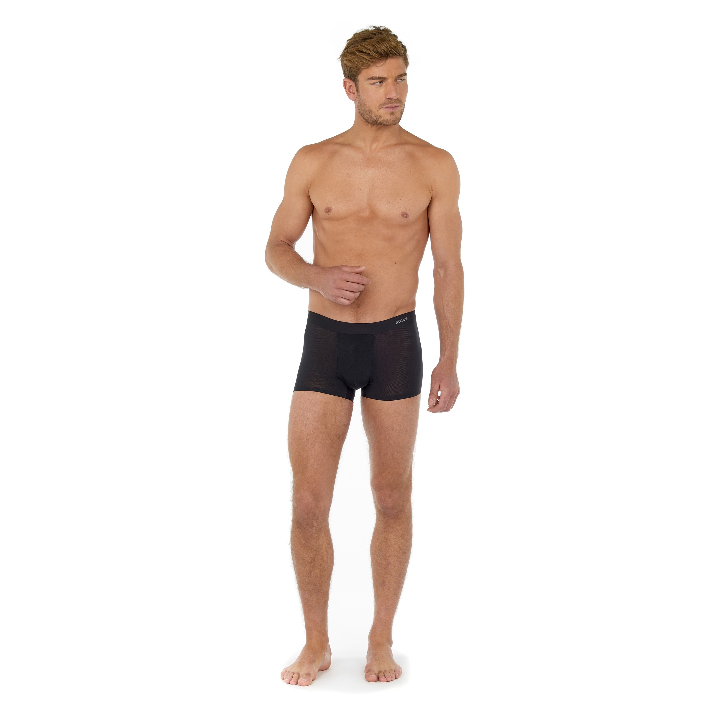 Hom Boxershorts »H-Fresh«, bequem, weich, eng, elastisch, atmungsaktiv, basic, Baumwollmix