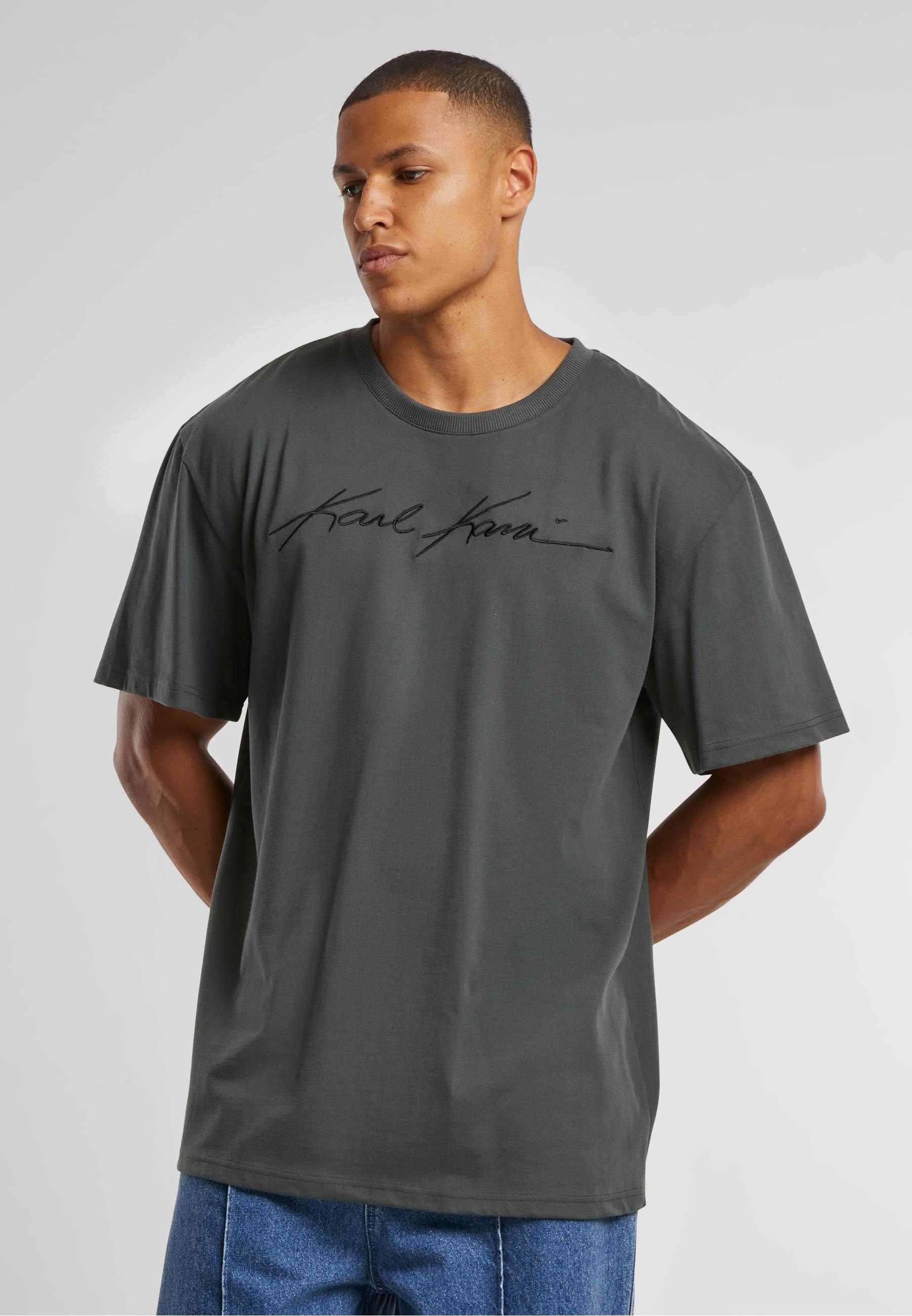 Karl Kani T-Shirt »Karl Kani KK Autograph Heavy Jersey Boxy Tee«, (1 tlg.)