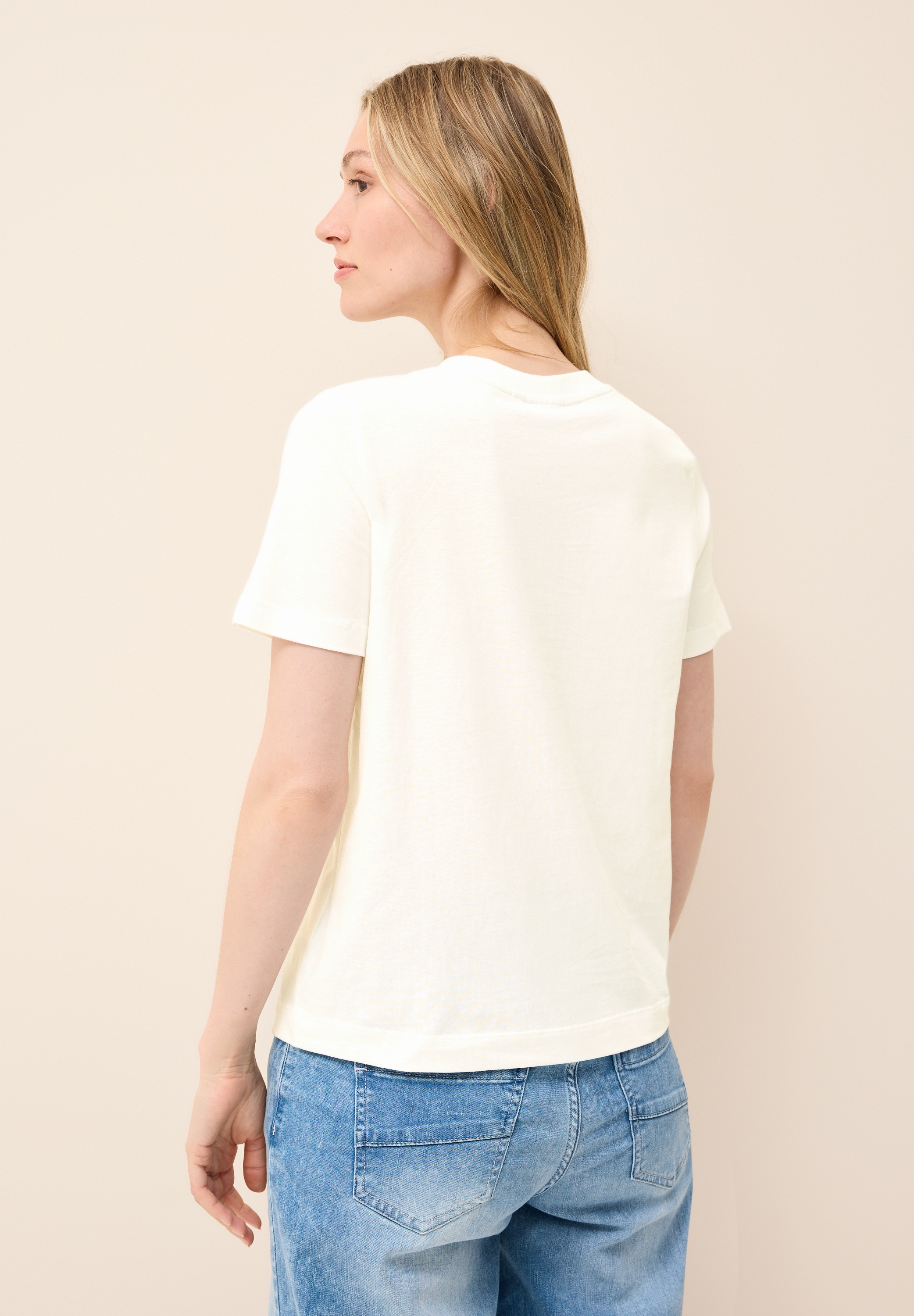 Cecil Print-Shirt, aus reiner Baumwolle