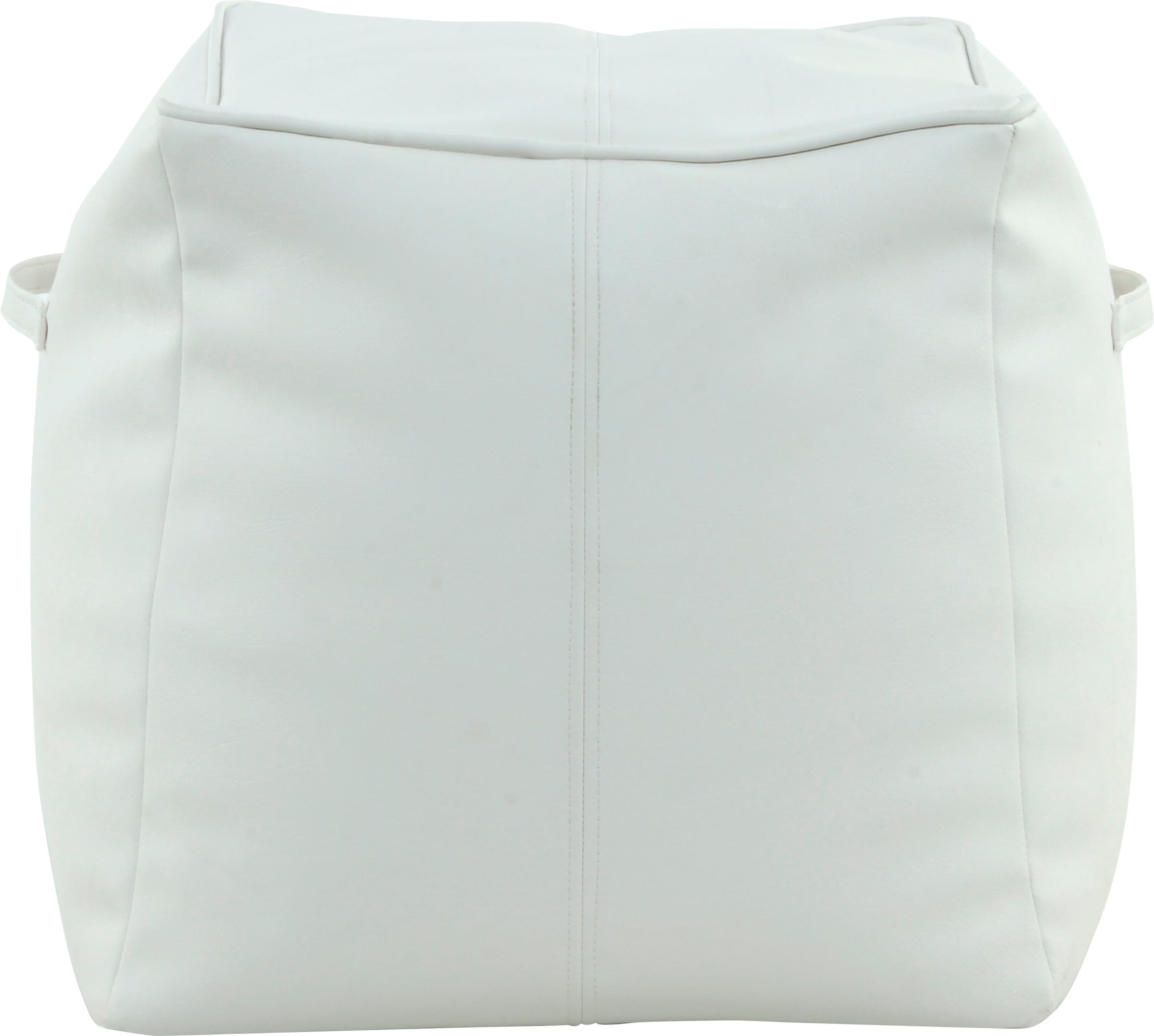 Kayoom Sitzwürfel »Pouf Travis 825, strapazierfähige, abwaschbare Oberfläche«, (1 St.), modern, pflegeleicht, vielseitig verwendbar, für Innenräume