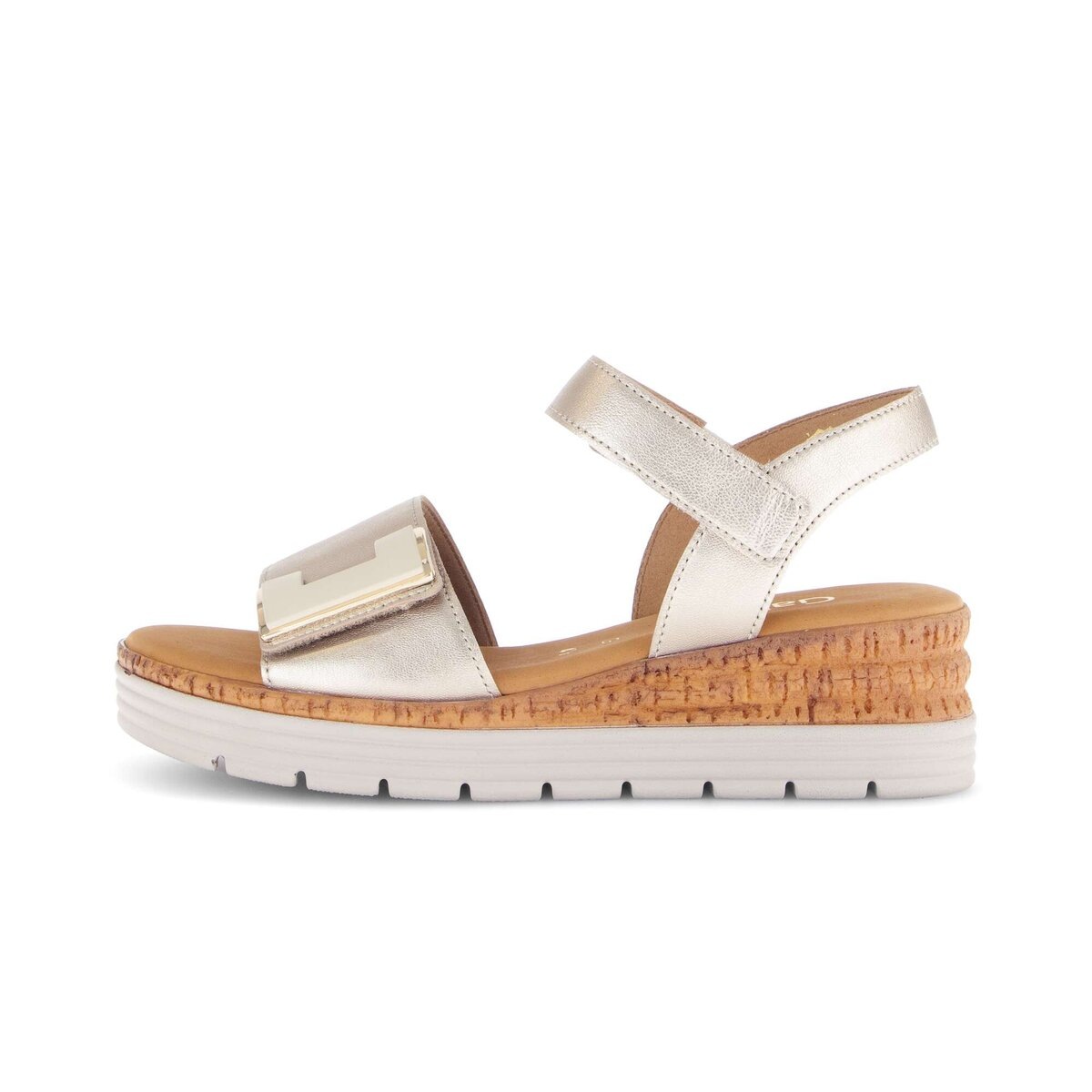 Gabor Plateausandaletten "Plateau Sandale Effektleder" günstig online kaufen