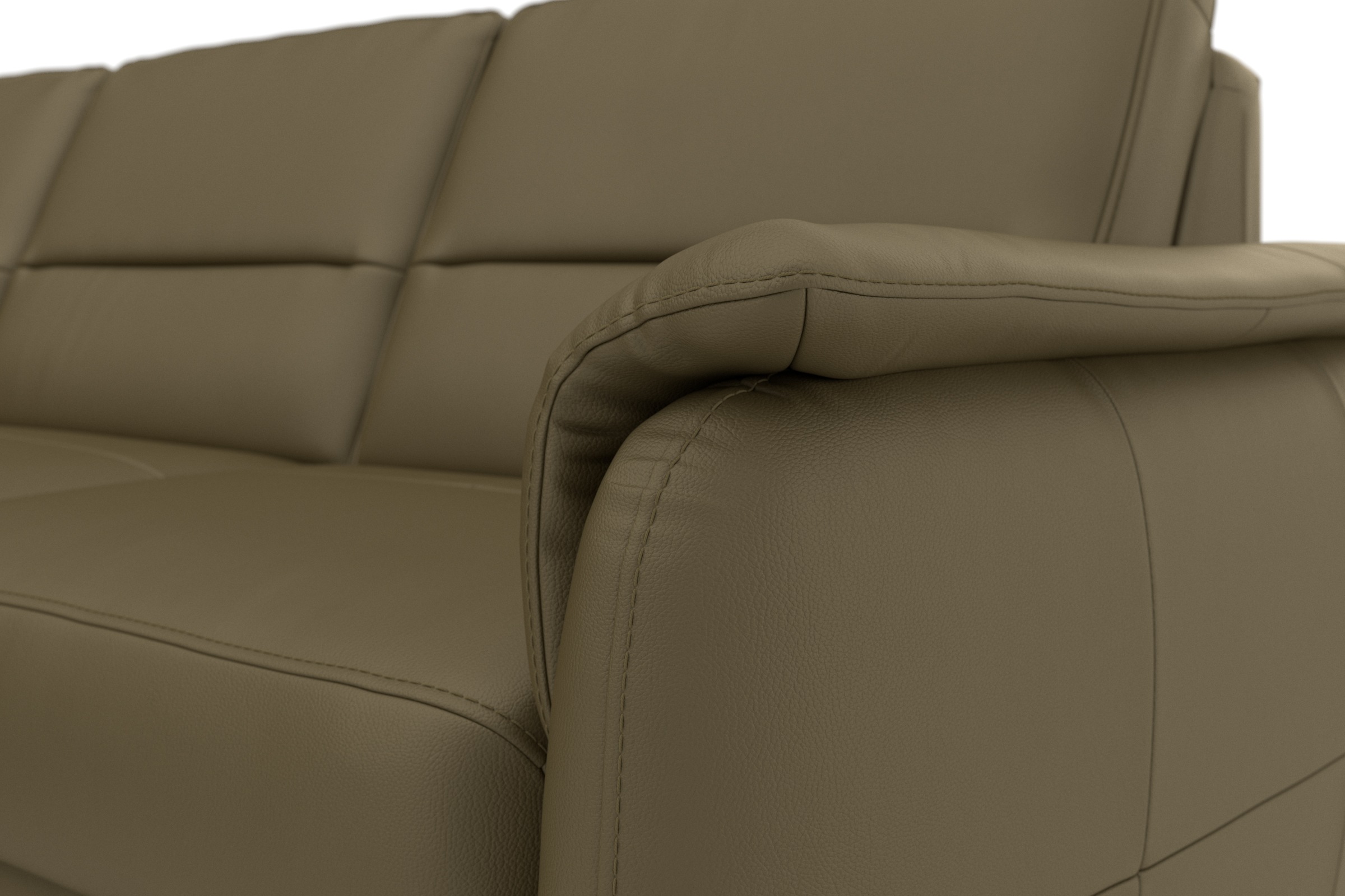 Home affaire Ecksofa »Palmera L-Form, B: 236 cm«, optional Bettfunktion & Bettkasten, Federkern